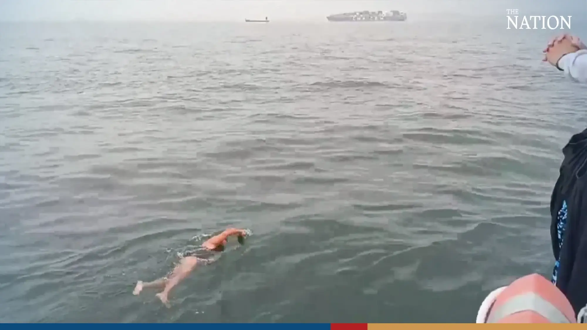 Thai cancer survivor braves rain, strong tides to cross English Channel in 21 hours