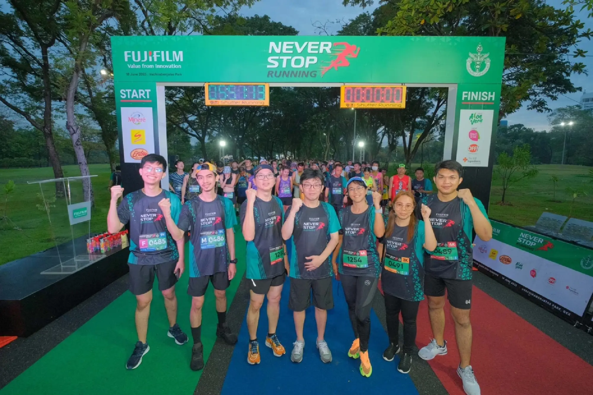 FUJIFILM NEVER STOP Running 2023: A remarkable success in contributing to Thai society