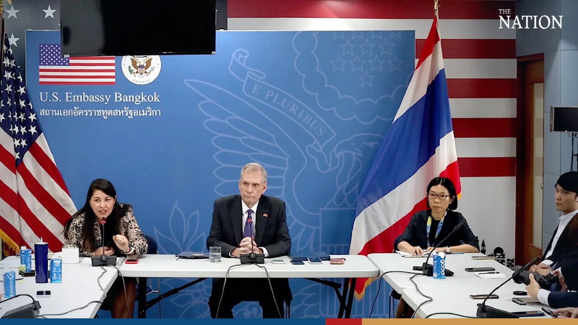 US envoy stresses trade, investment and close cooperation in first media roundtable