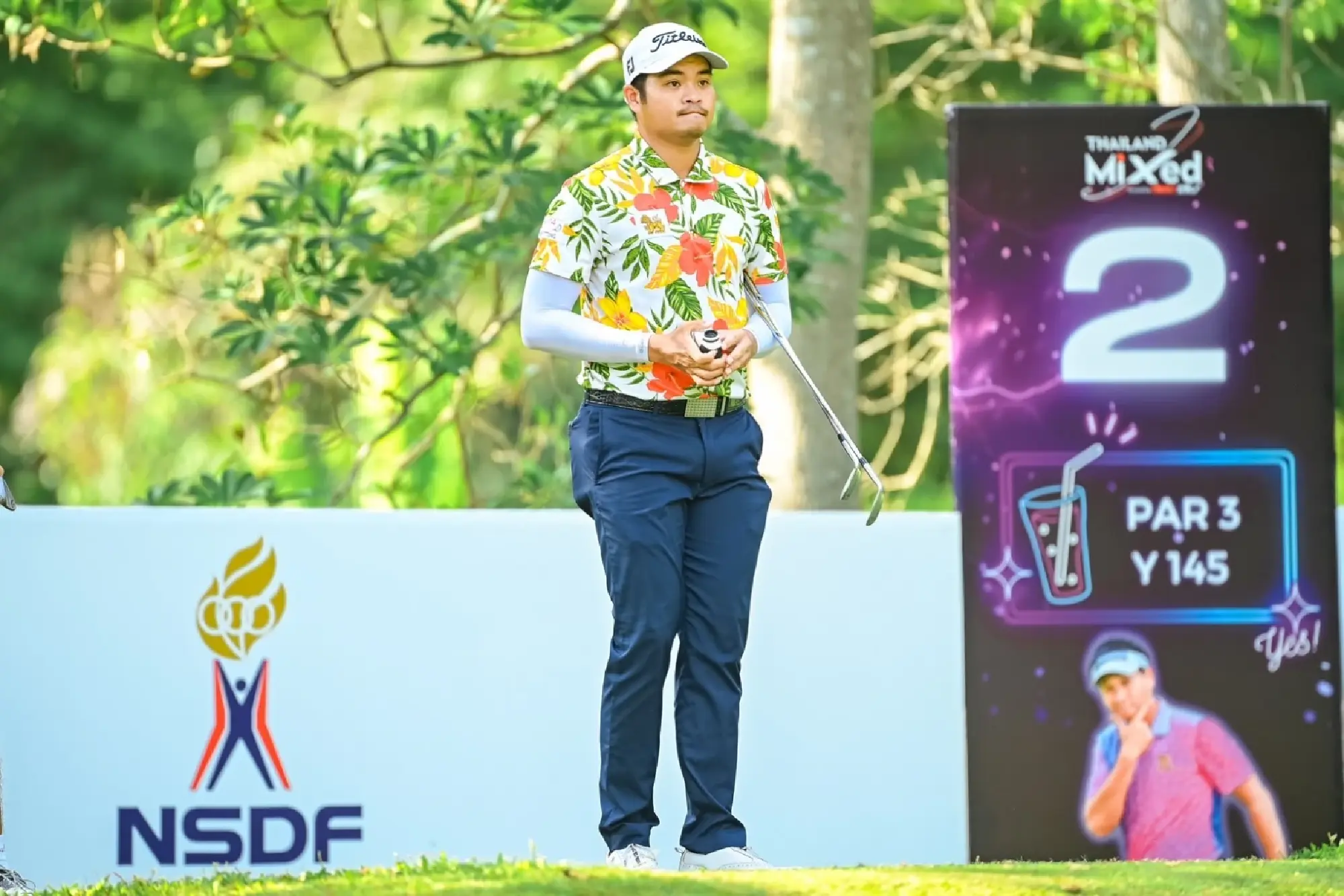Ekpharit Wu Dominates Third Round, Holds Narrow Lead in Thailand Mixed Series
