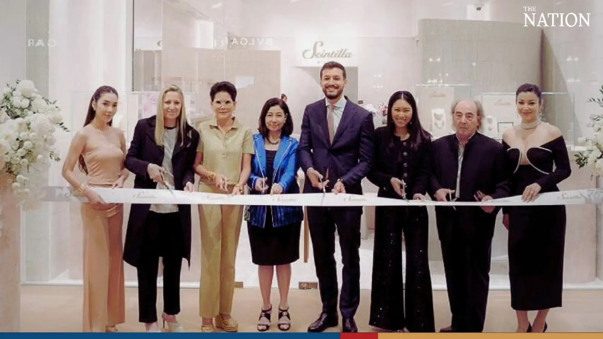 "Scintilla Gioielli" unveiled a joyous grand reopening occasion at Siam Paragon.