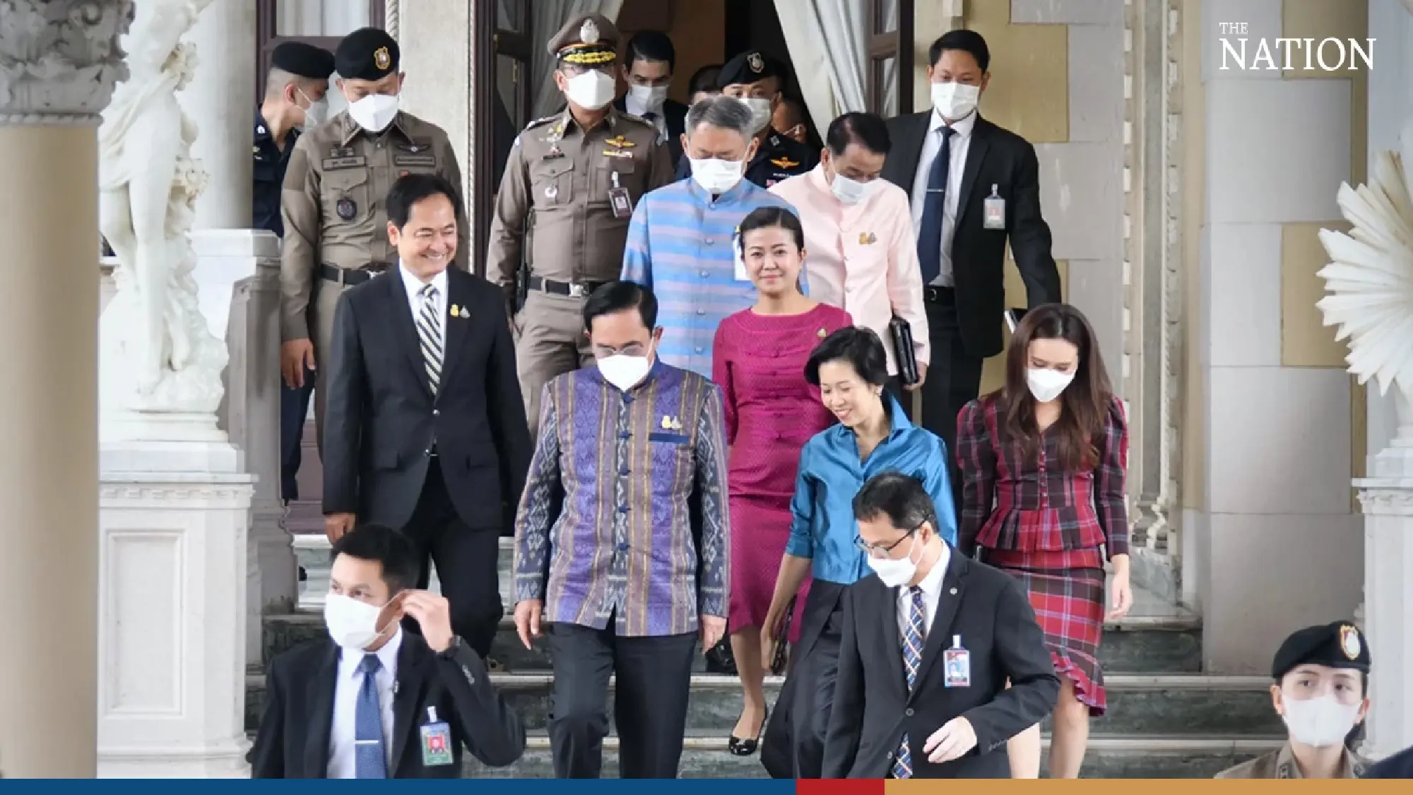 PM Prayut gets ready for his departure from Government House