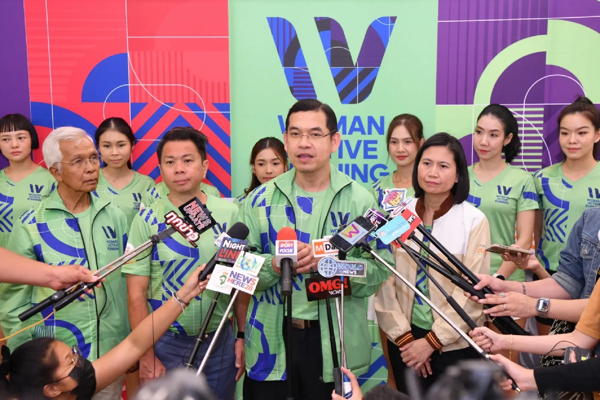 Thai Health Promotion Foundation Launched the project “Ready to MOVE ON: Woman Active Society”