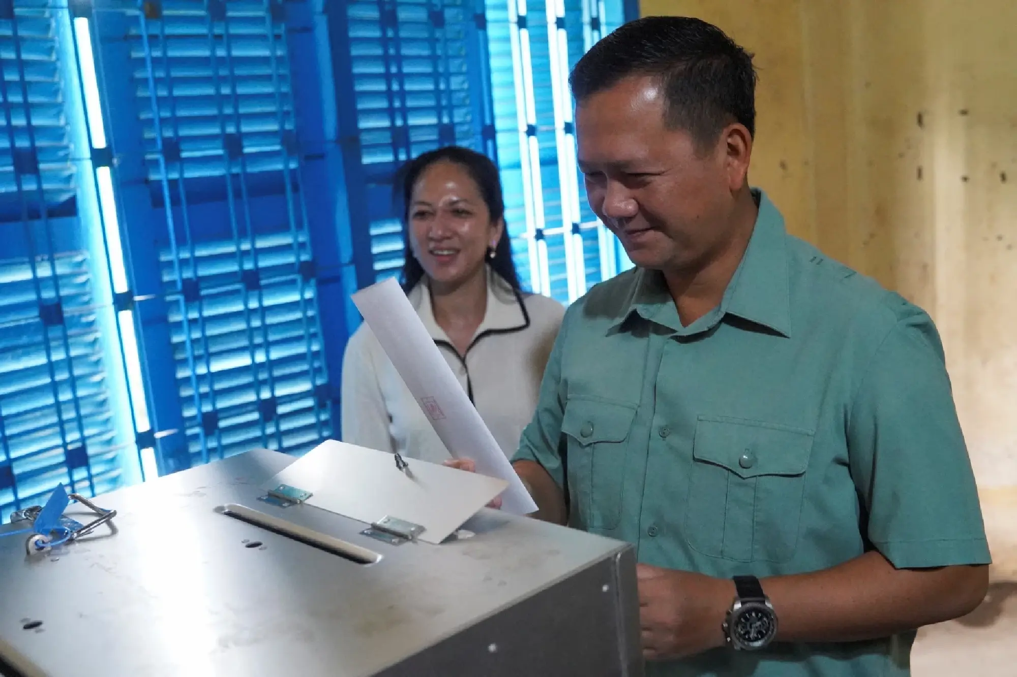 Cambodia's Hun Sen casts his vote in election questioned by critics on fairness