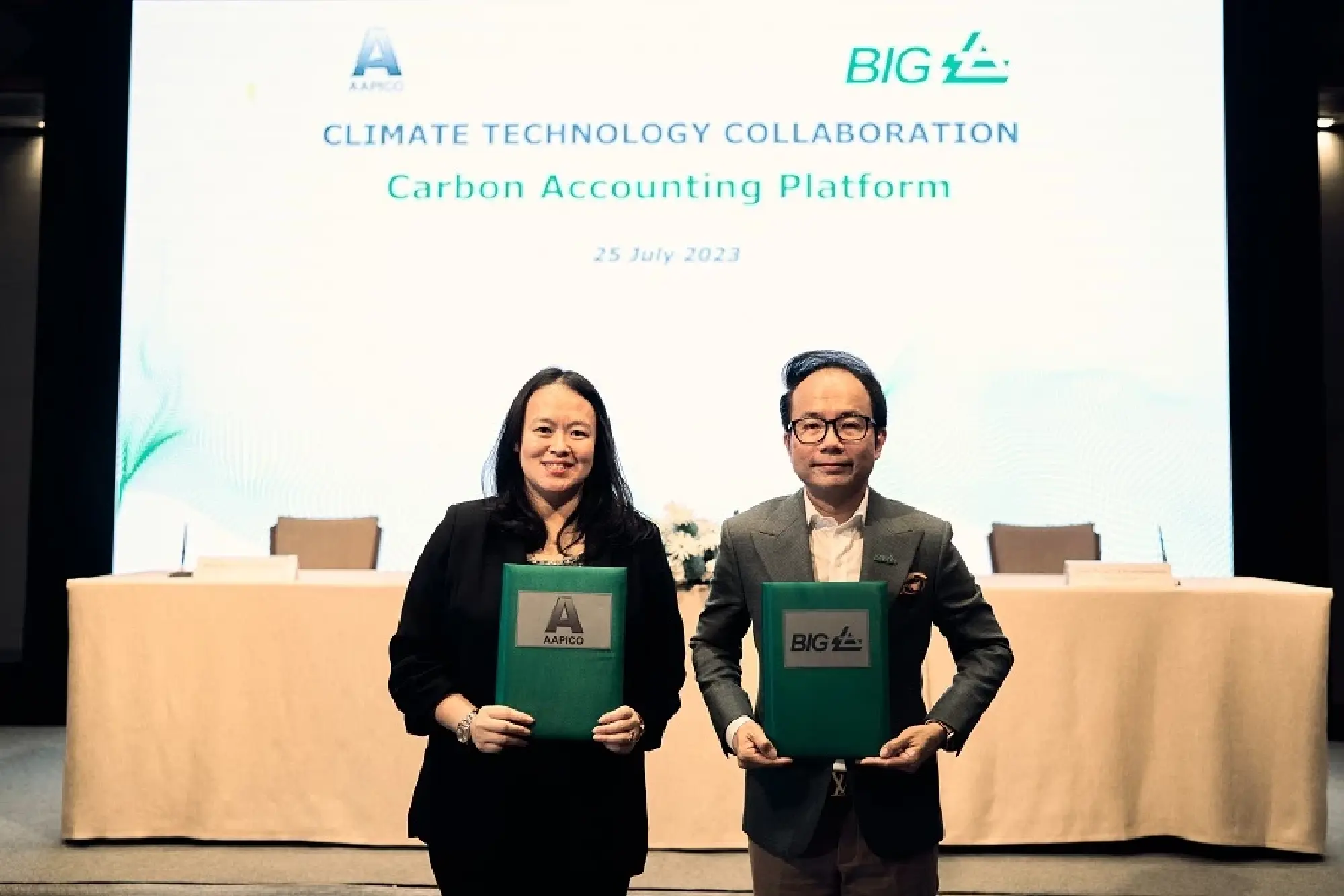 BIG, AAPICO Hitech join forces in a collaboration for carbon accounting platform
