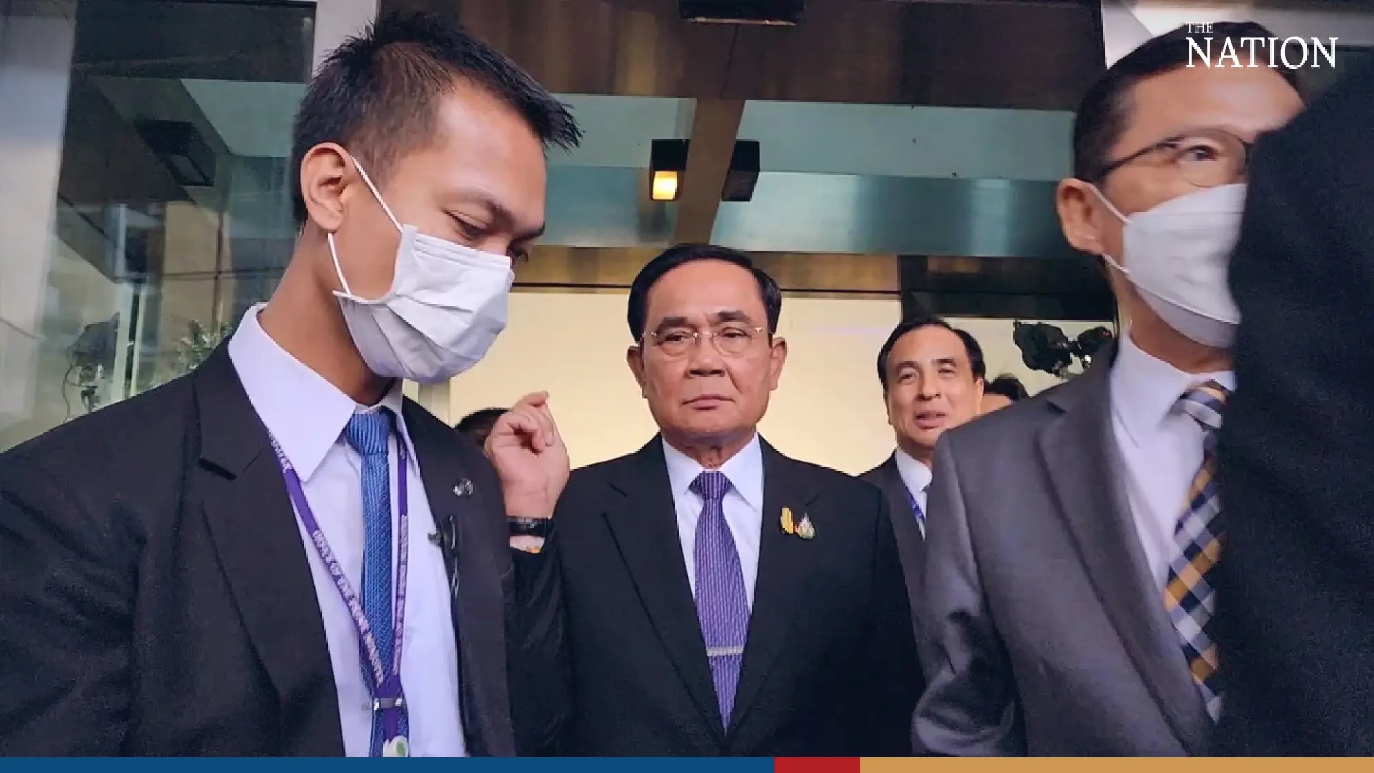 Prayut not worried about protests as 'security tightened around Parliament'