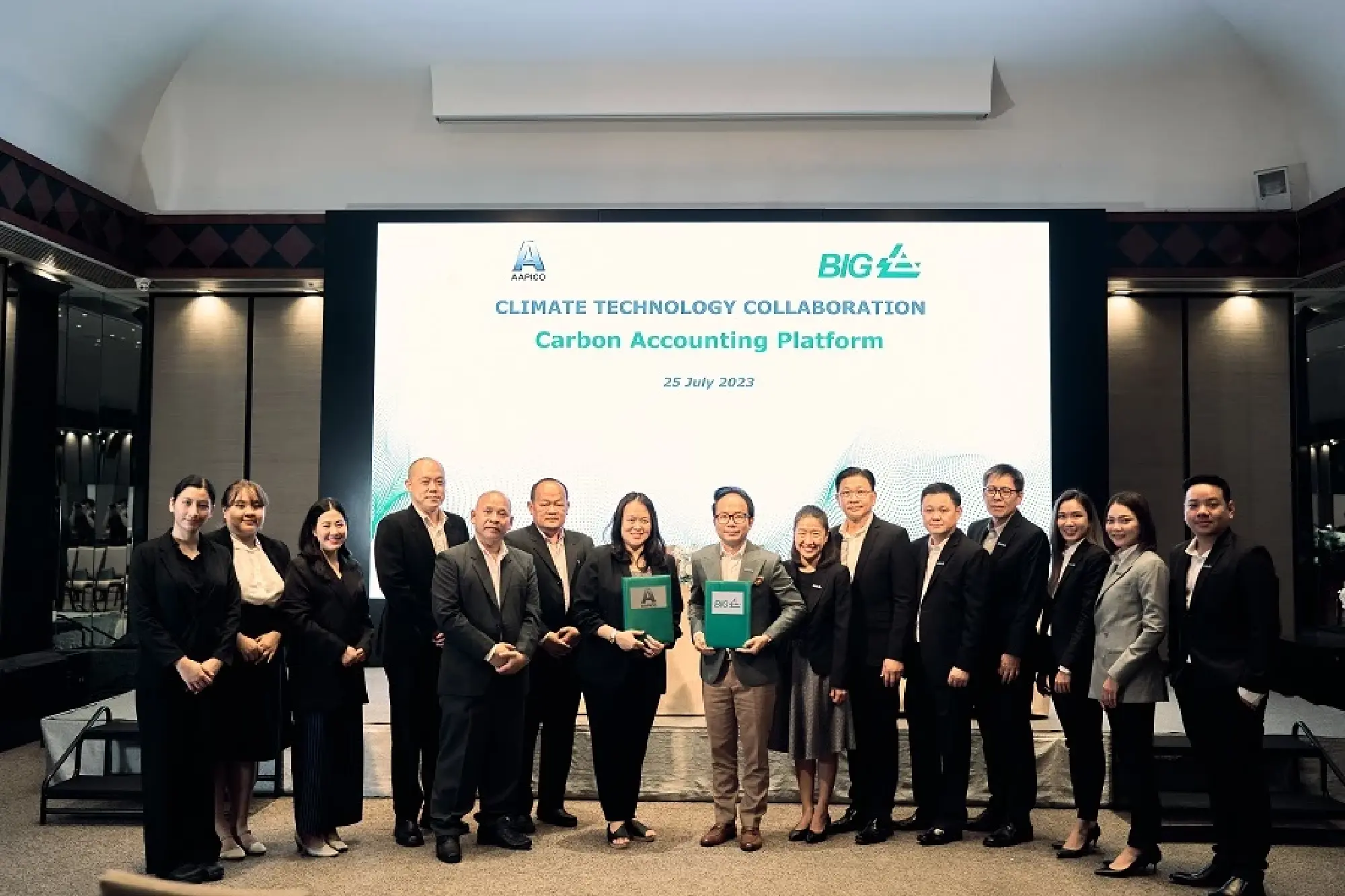 BIG, AAPICO Hitech join forces in a collaboration for carbon accounting platform