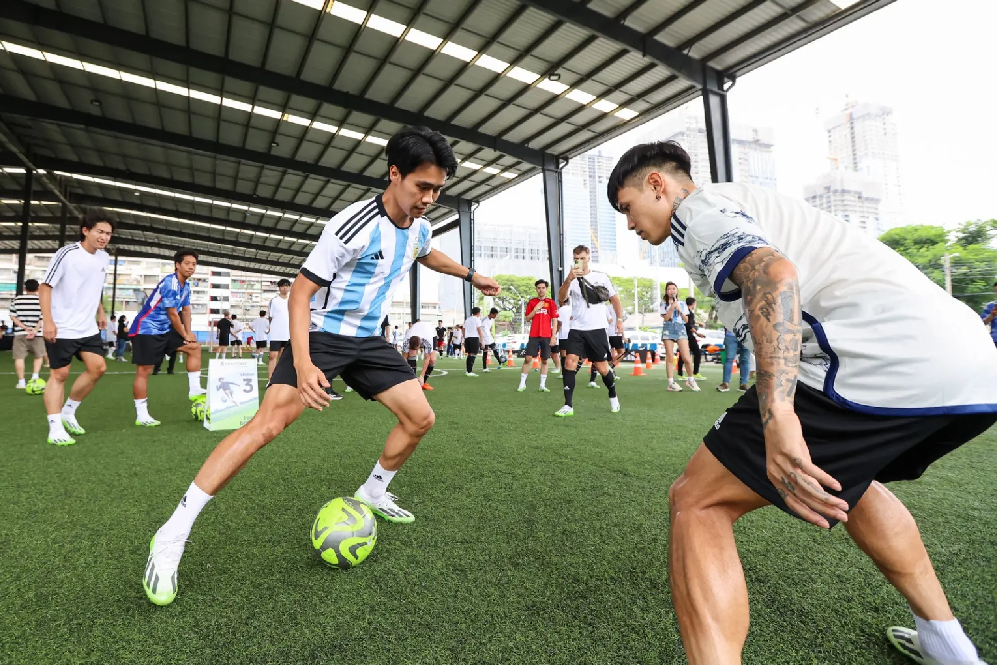 Football clinic to practice youth skills ready to welcome the 2023 FIFA Women's World Cup