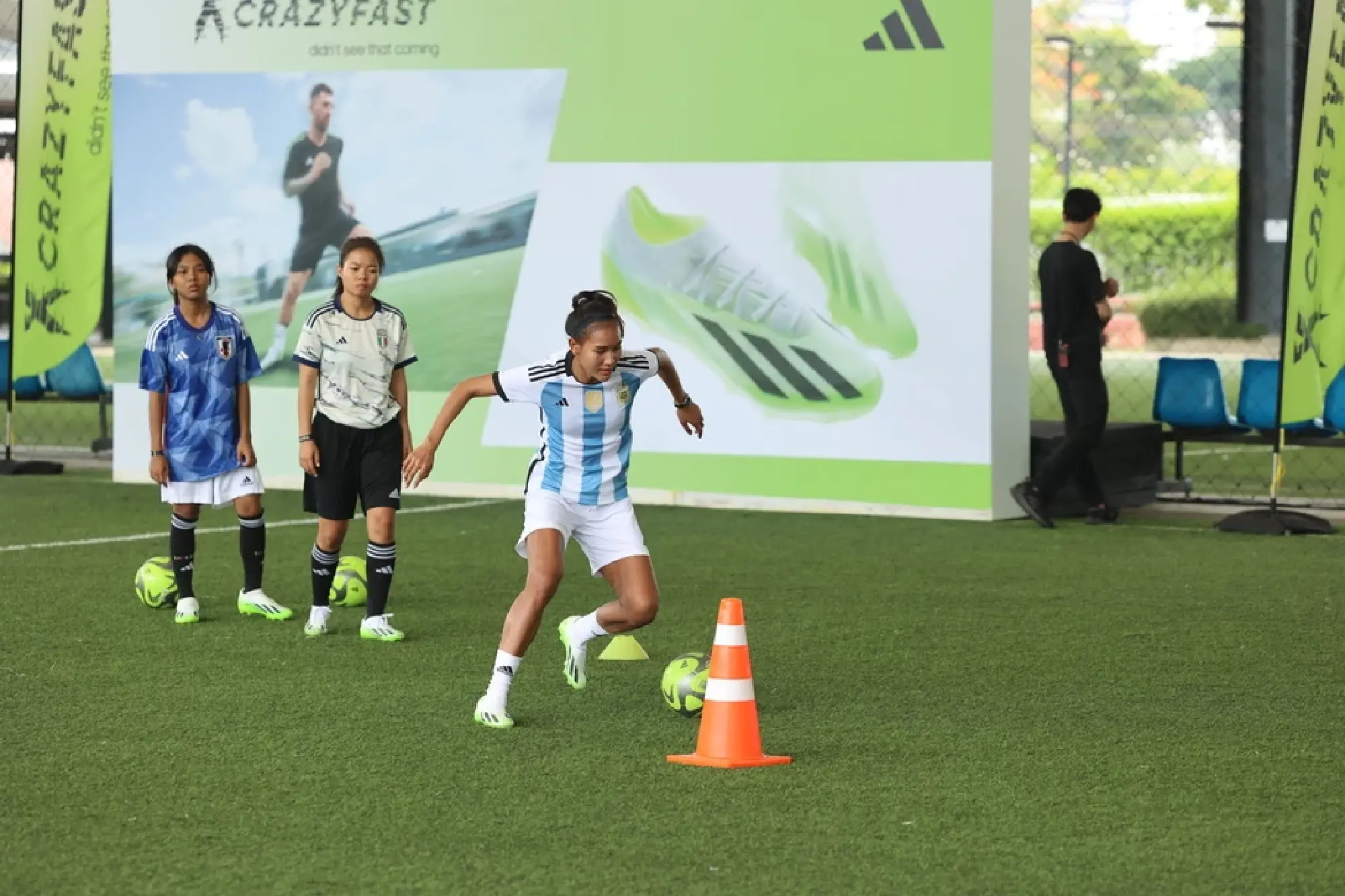 Football clinic to practice youth skills ready to welcome the 2023 FIFA Women's World Cup