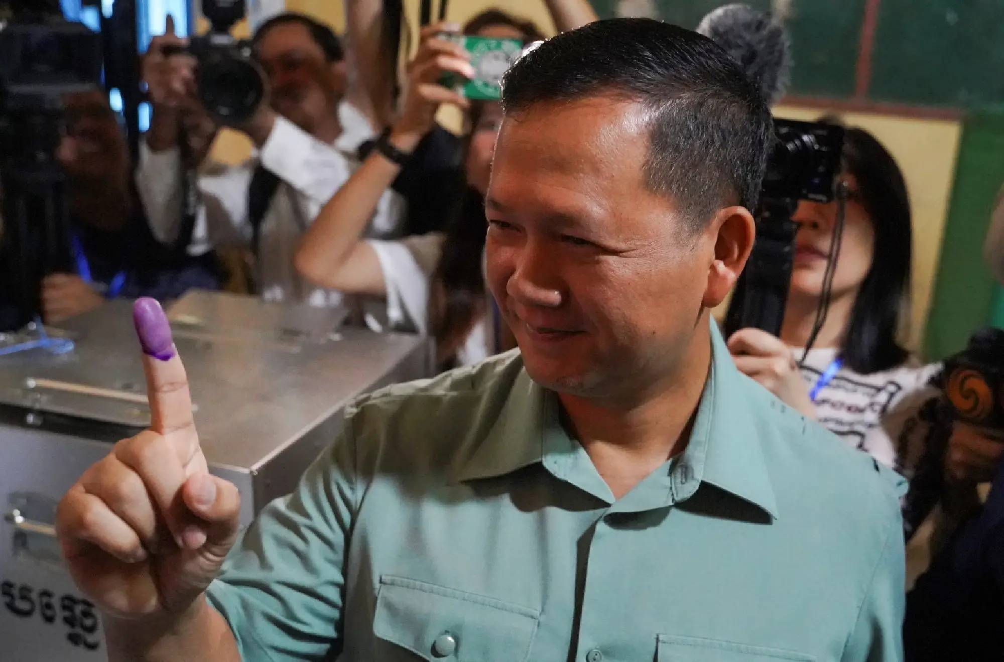 The longest-serving leader in Asia is set to win Cambodian polls