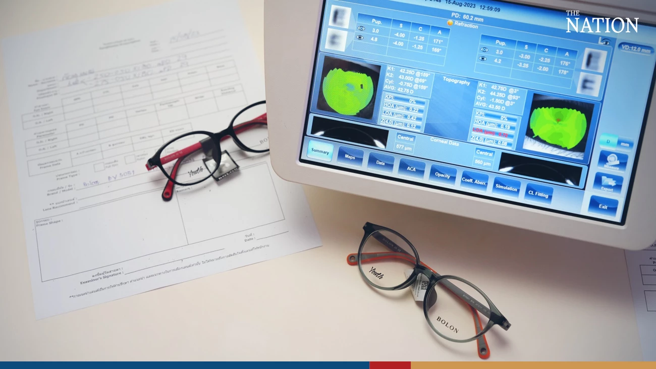 French lensmaker comes up with innovative glasses to curb myopia progression