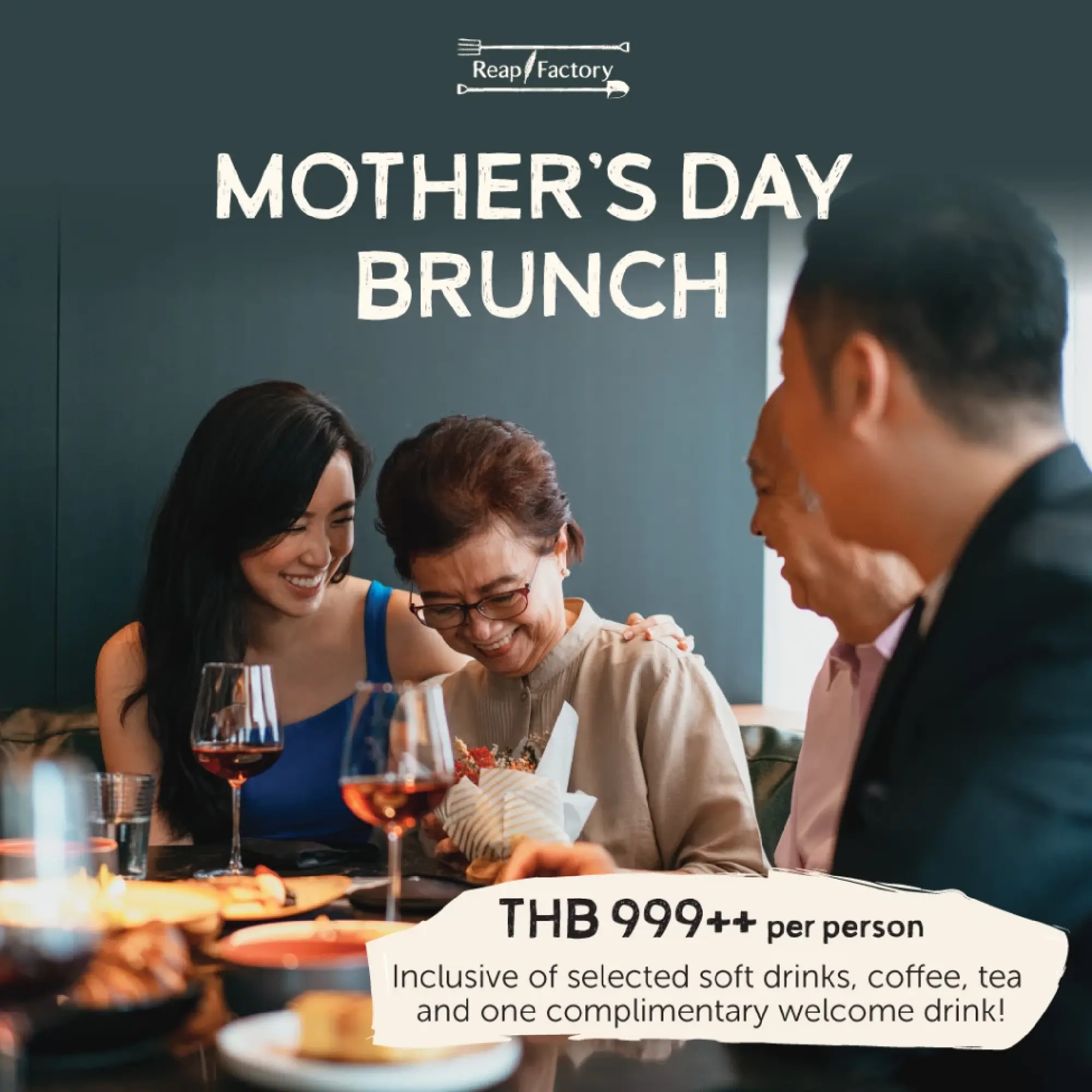 Treat Your Mom to a Magical Mother’s Day  Harvest Brunch at Reap Factory