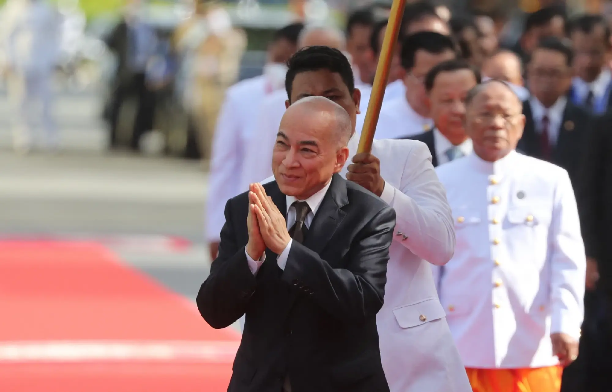 King Sihamoni inaugurates 7th-term Cambodian National Assembly