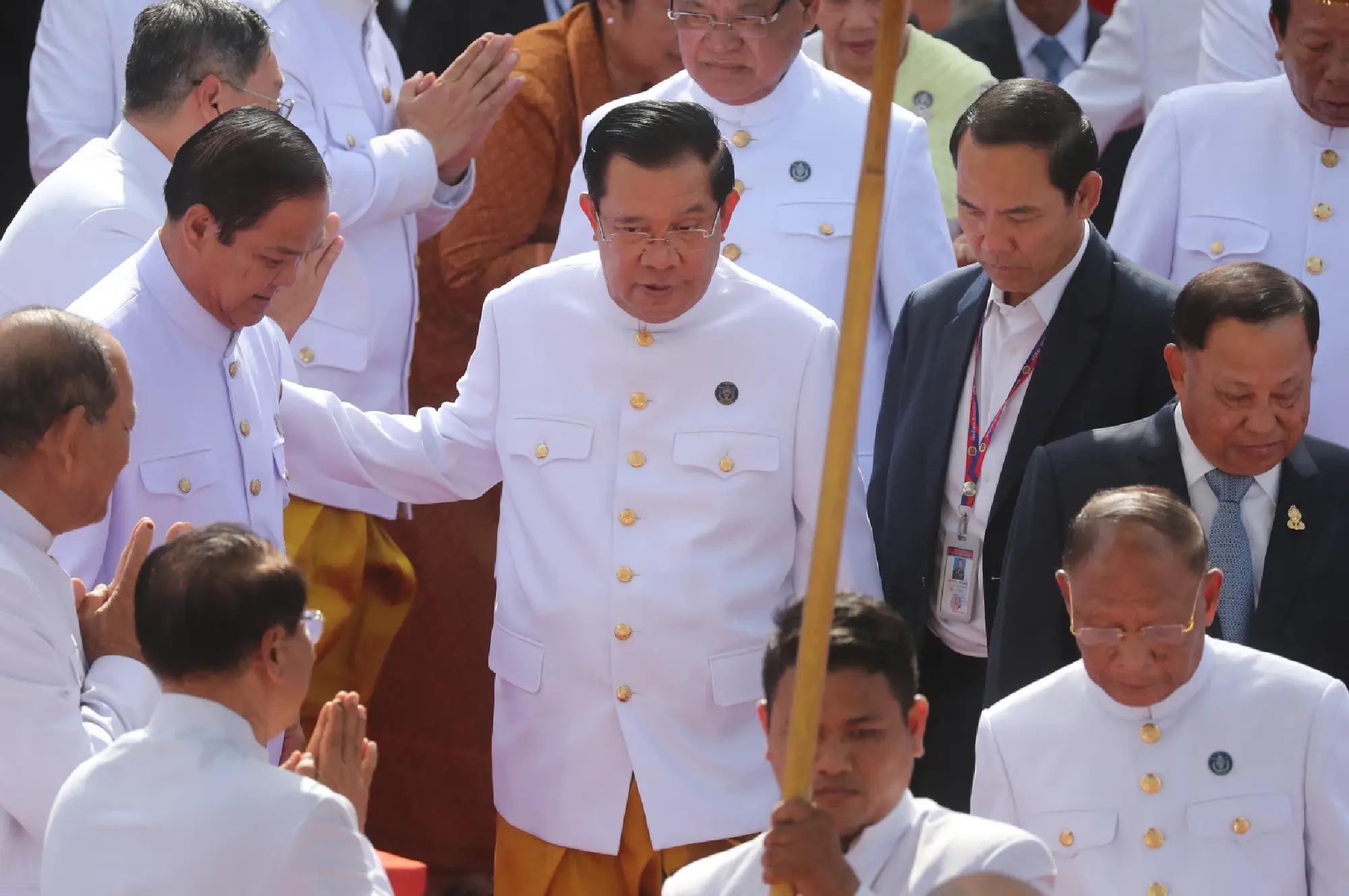 King Sihamoni inaugurates 7th-term Cambodian National Assembly