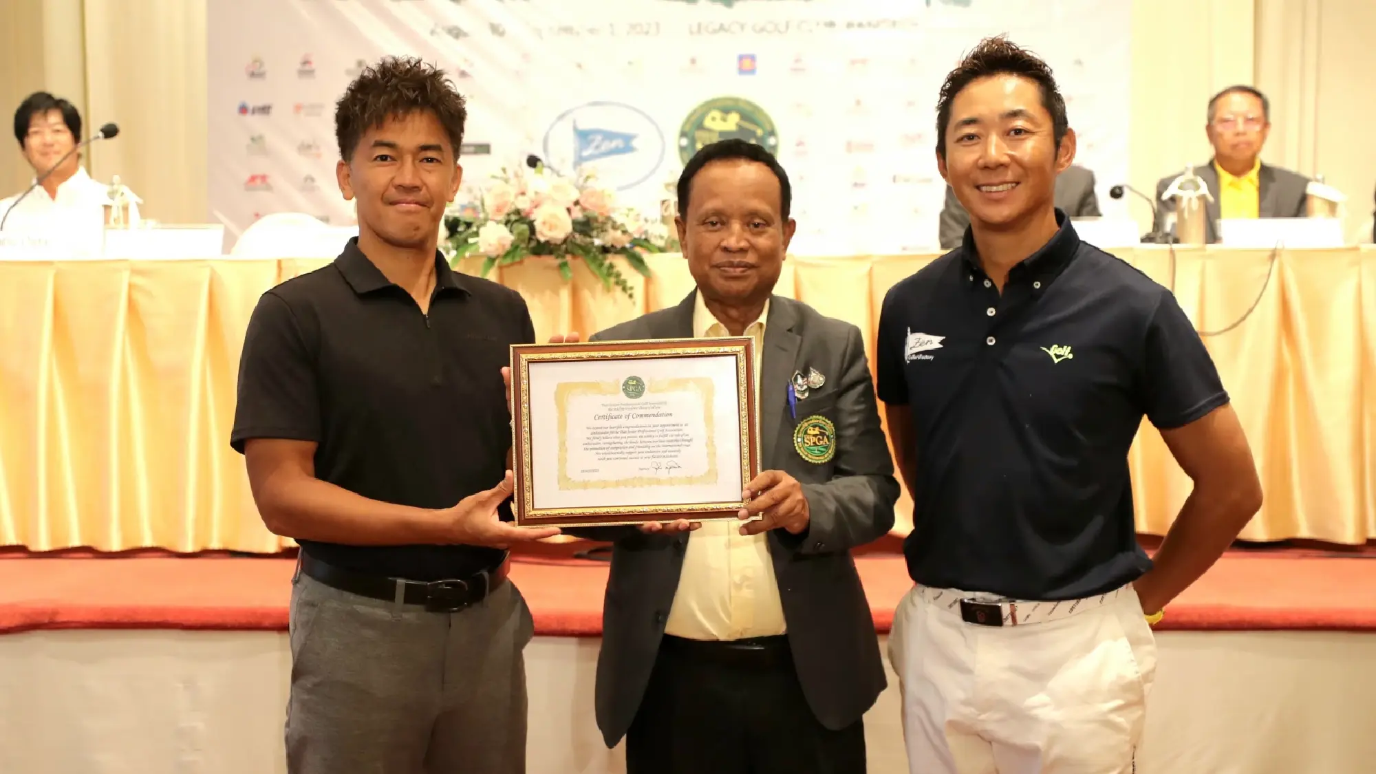 Senior golf, Zen Senior Championship 2023, winning a total prize money of 1 million baht