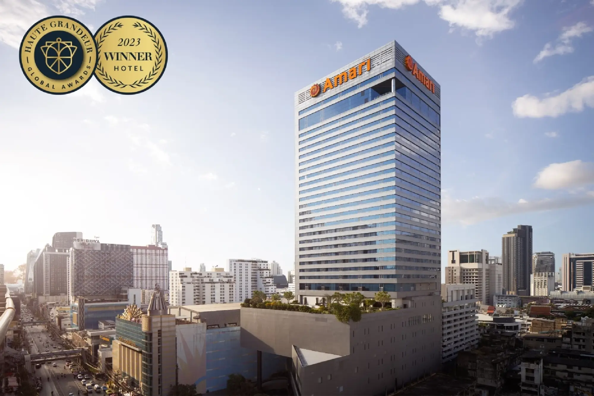 Amari Watergate Bangkok Receives Prestigious Accolades in the Haute Grandeur Global Awards 2023
