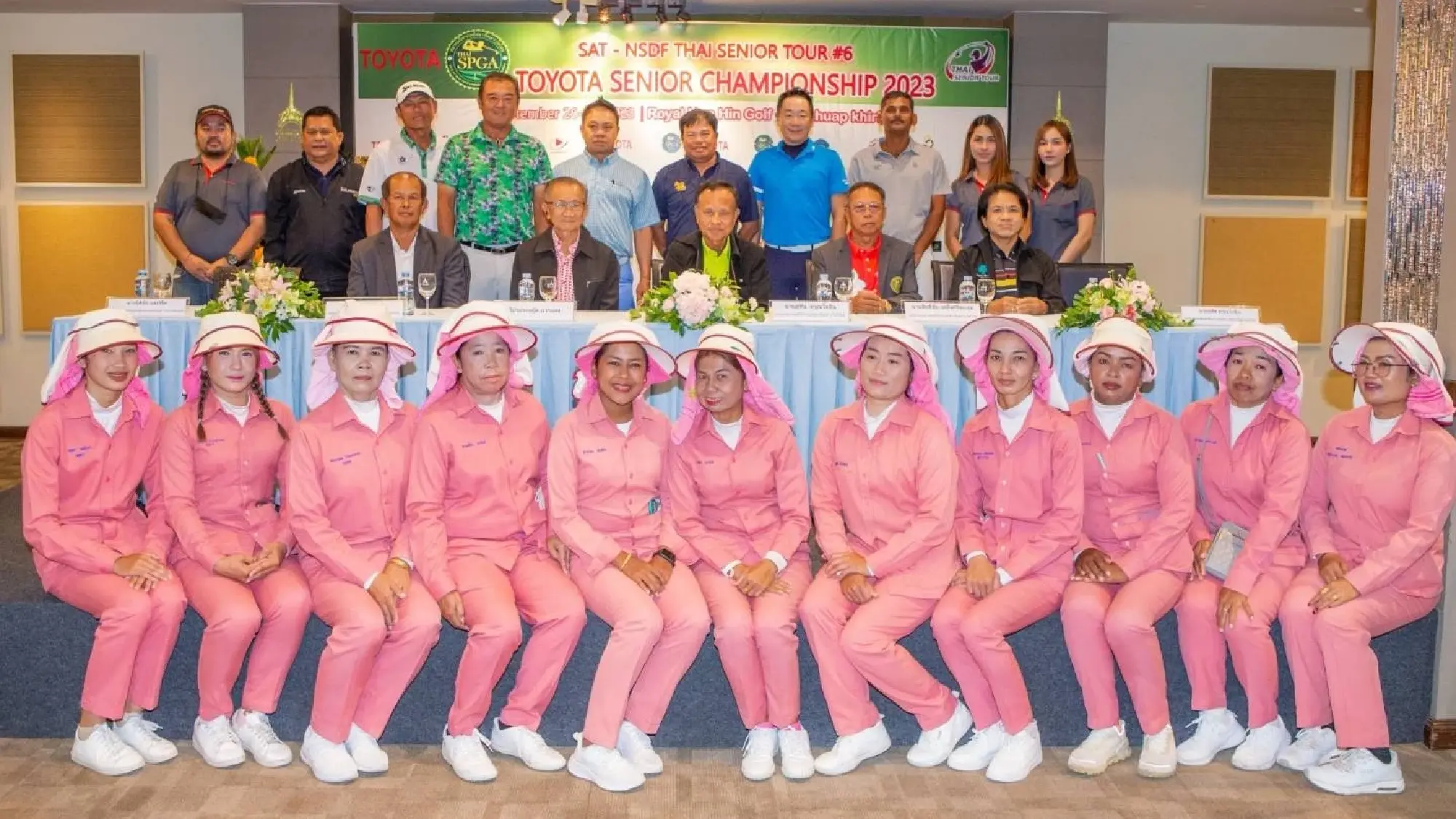 Golf Thai Senior Tour, the last event of the year.