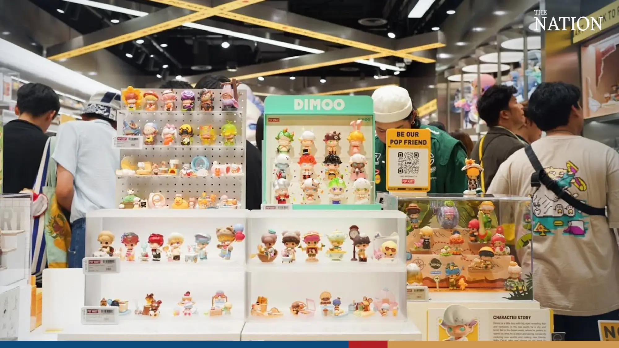Shoppers injured as crowds scramble for bling toys at Thailand’s first Pop Mart opening