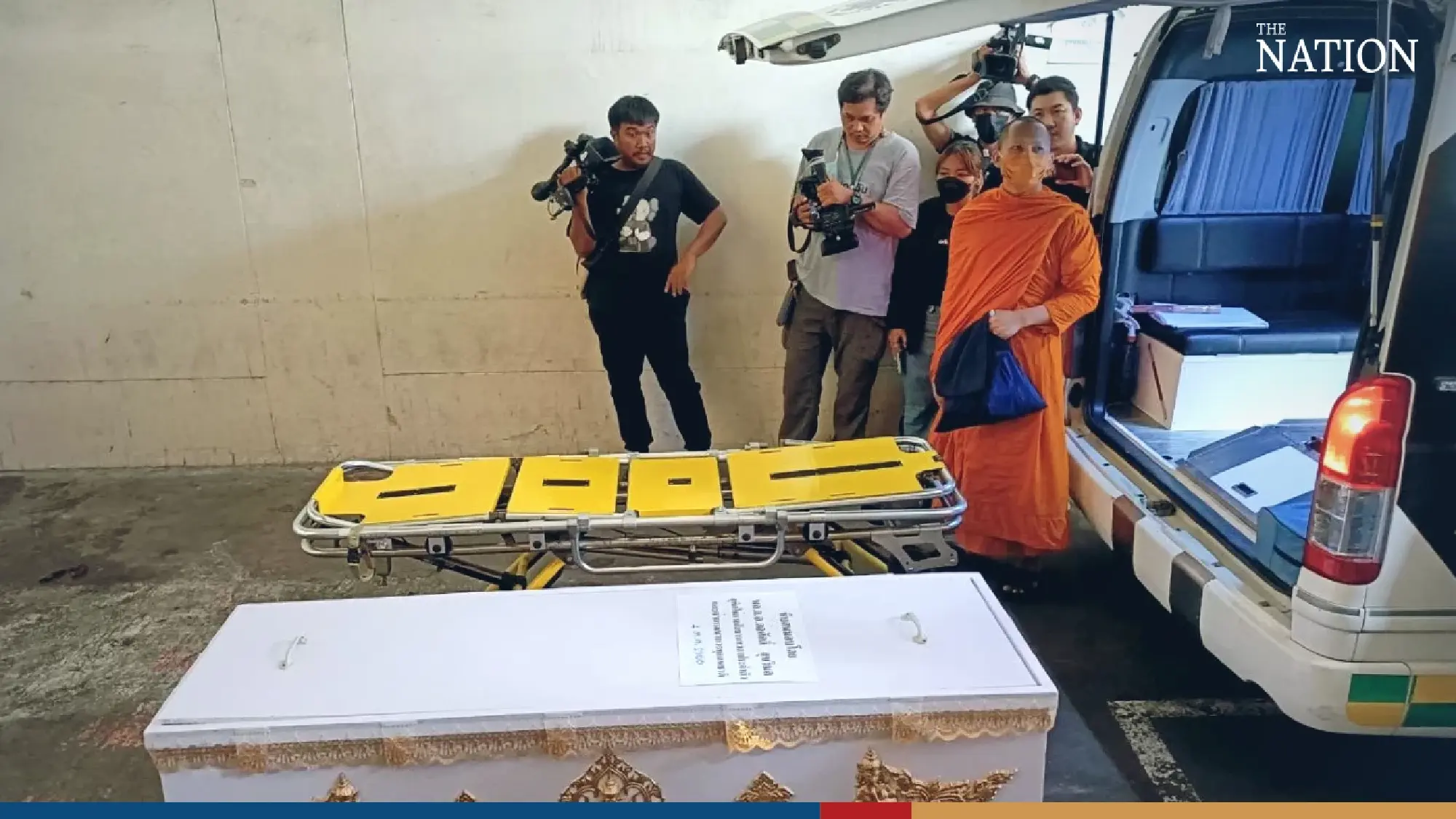 Relatives of Chinese tourist, Myanmar woman claim their bodies at Police General Hospital