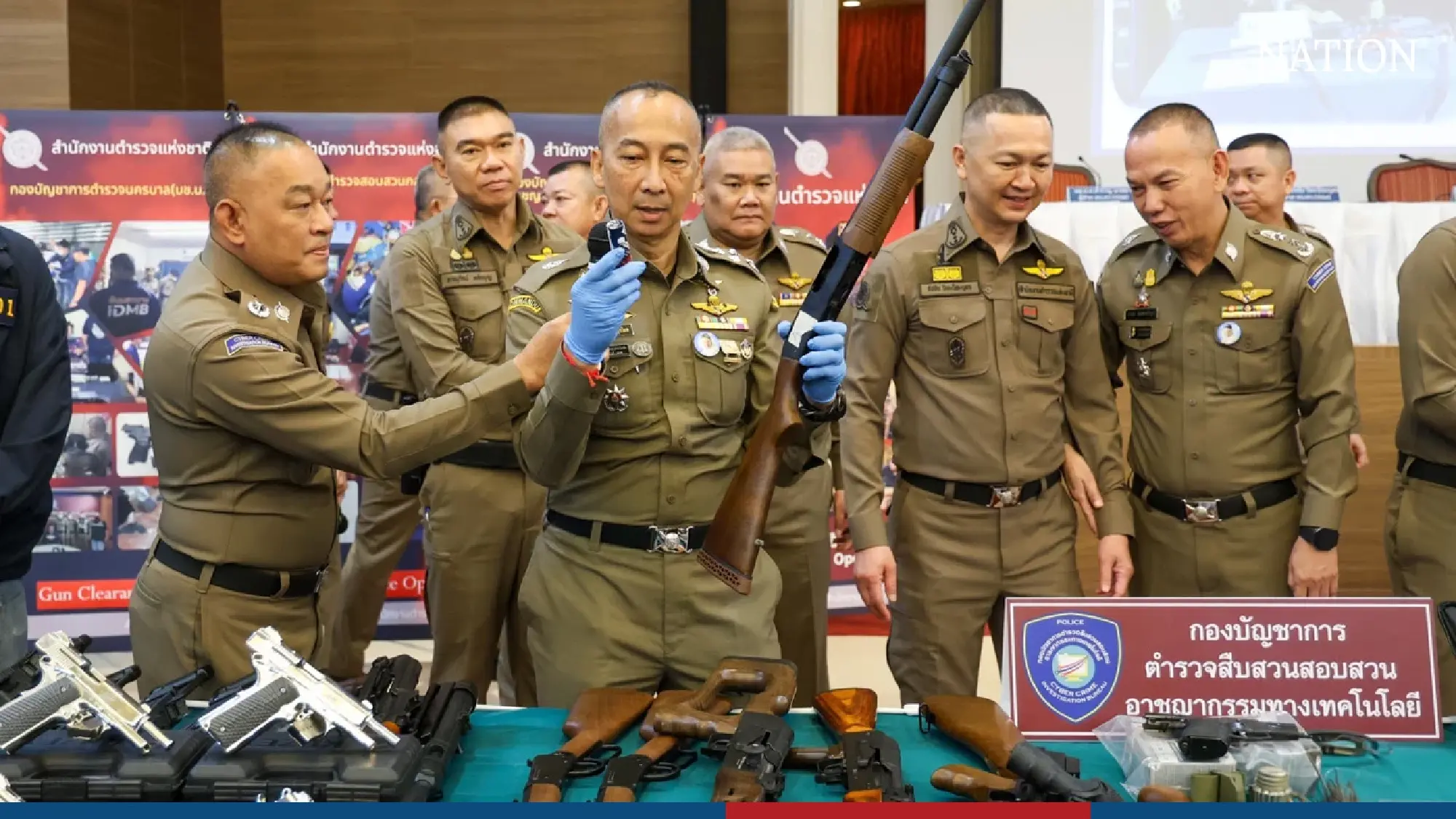 Nearly 1,800 unregistered ‘guns’ seized under police gun clearance operation