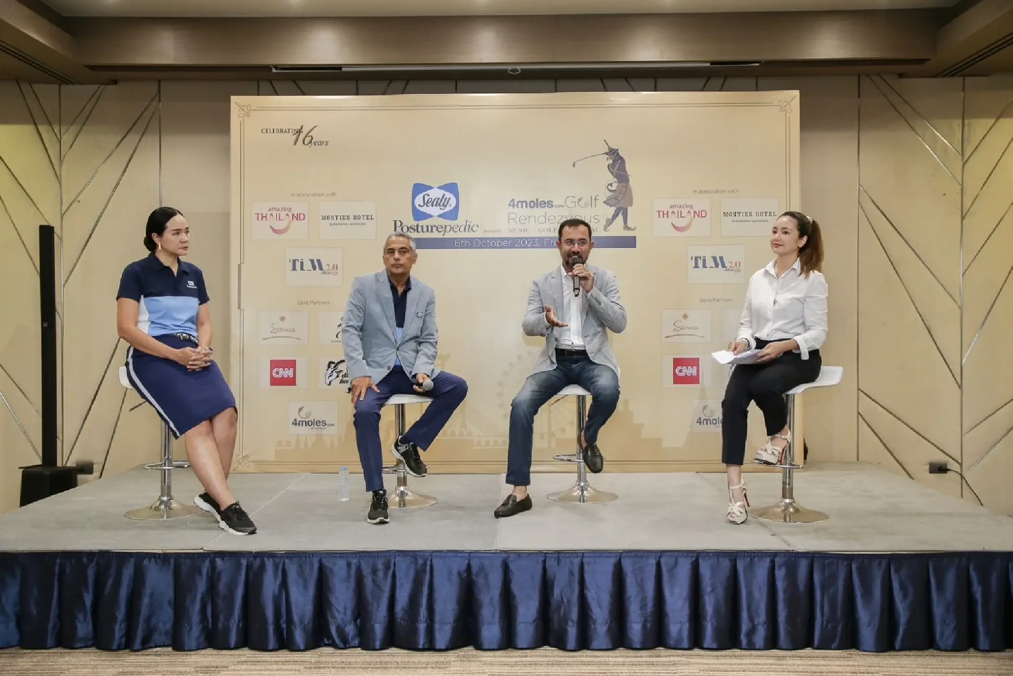 4moles.com and Sealy Thailand together create the golf magic at Golf Rendezvous 2023 - Music and Golf Festival