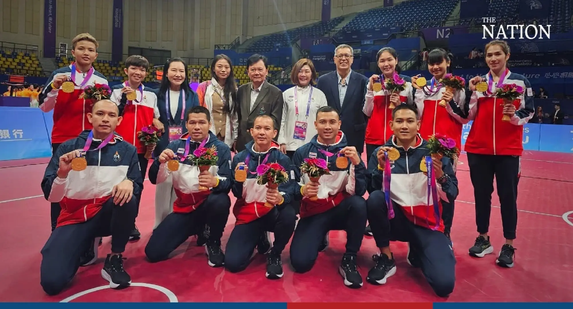 Sepak takraw teams add 2 more golds to Thailand’s medal lineup at Hangzhou Games