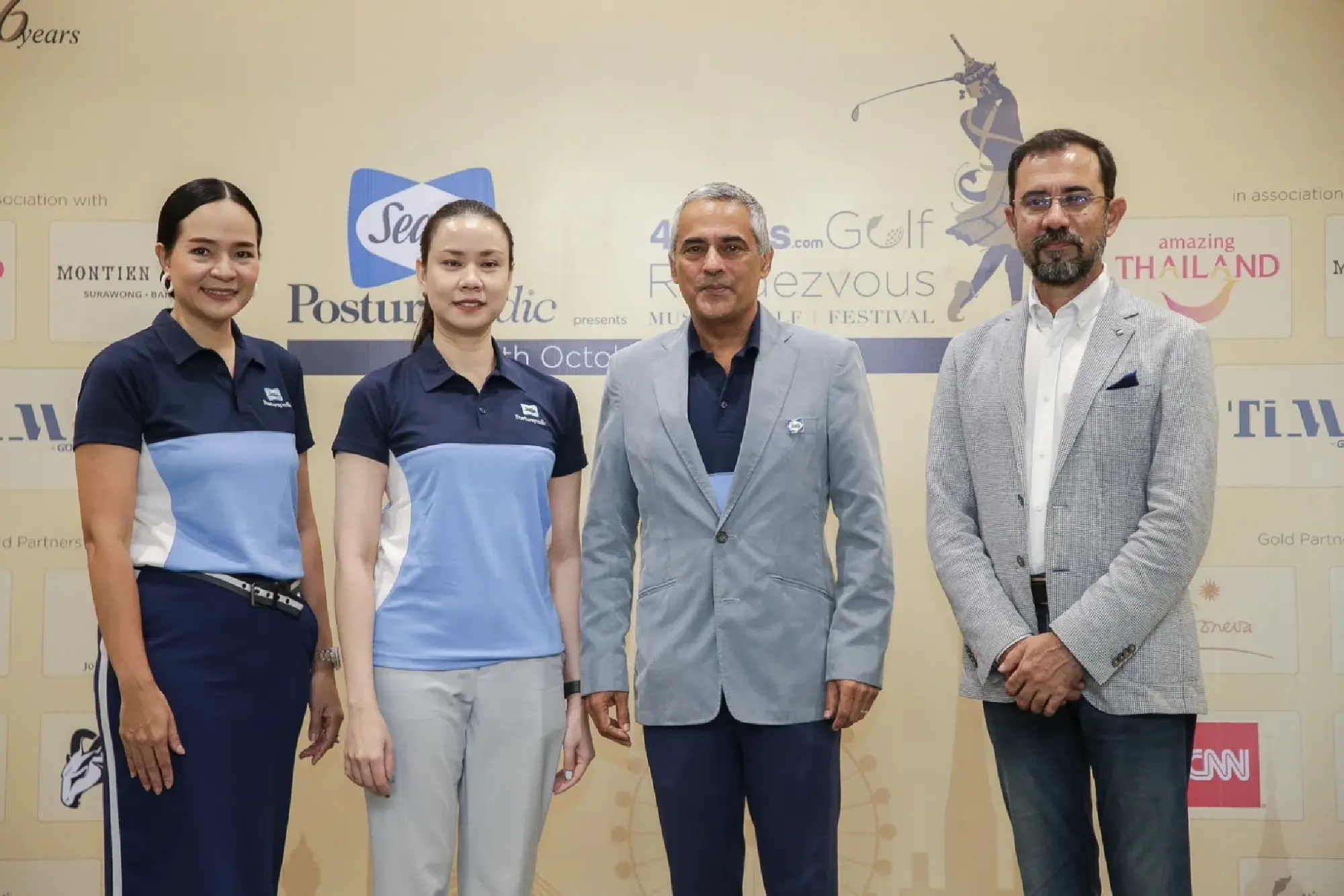 4moles.com and Sealy Thailand together create the golf magic at Golf Rendezvous 2023 - Music and Golf Festival