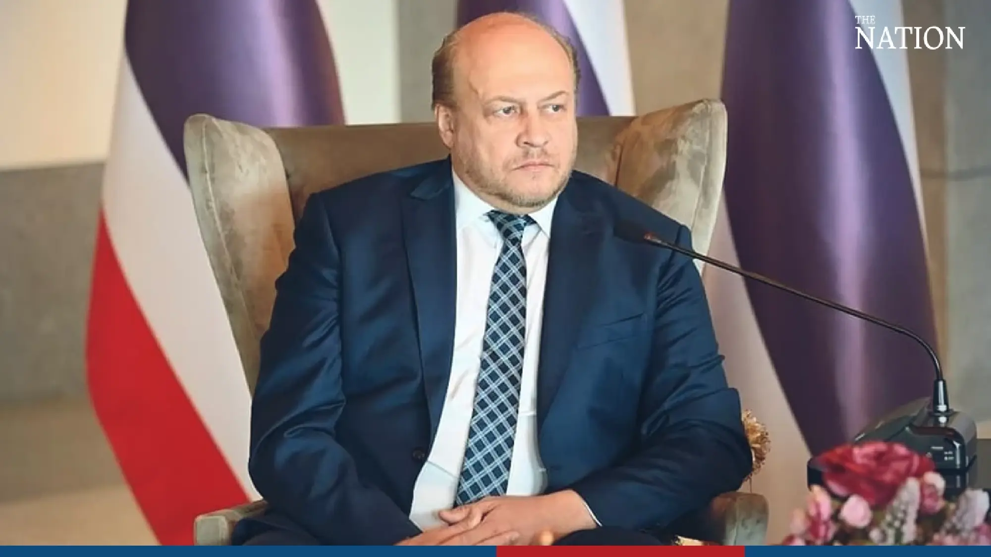 Russia’s ambassador in Bangkok Evgeny Tomikhin