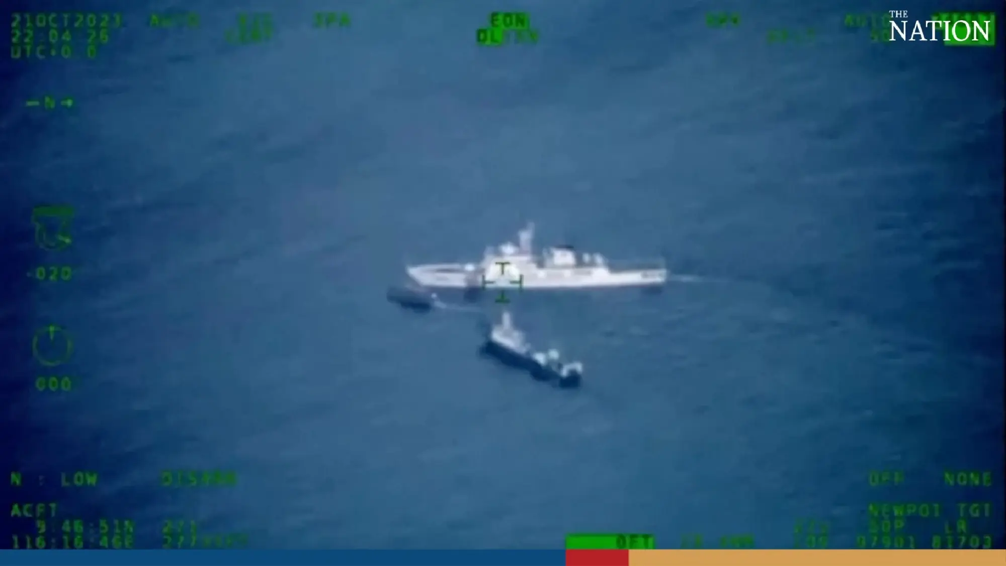 Chinese ship collides with Philippine supply vessel in the South China Sea