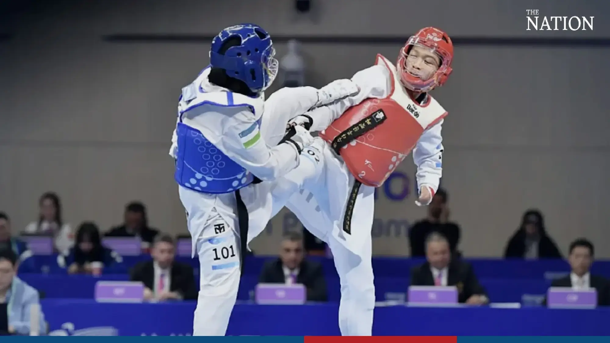 Nation’s Khwansuda wins taekwondo gold at Asian Para Games