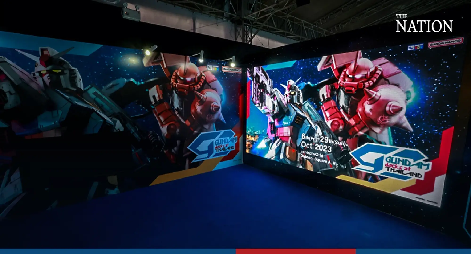 Thailand’s first ‘Gundam docks’ kicks off in Bangkok’s Central World