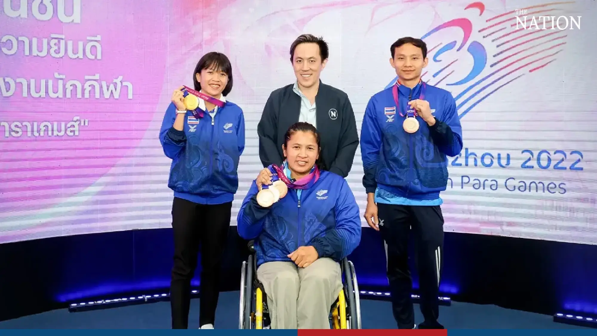 Nation Group’s Shine hails heroic staff for winning medals in Asian Para Games