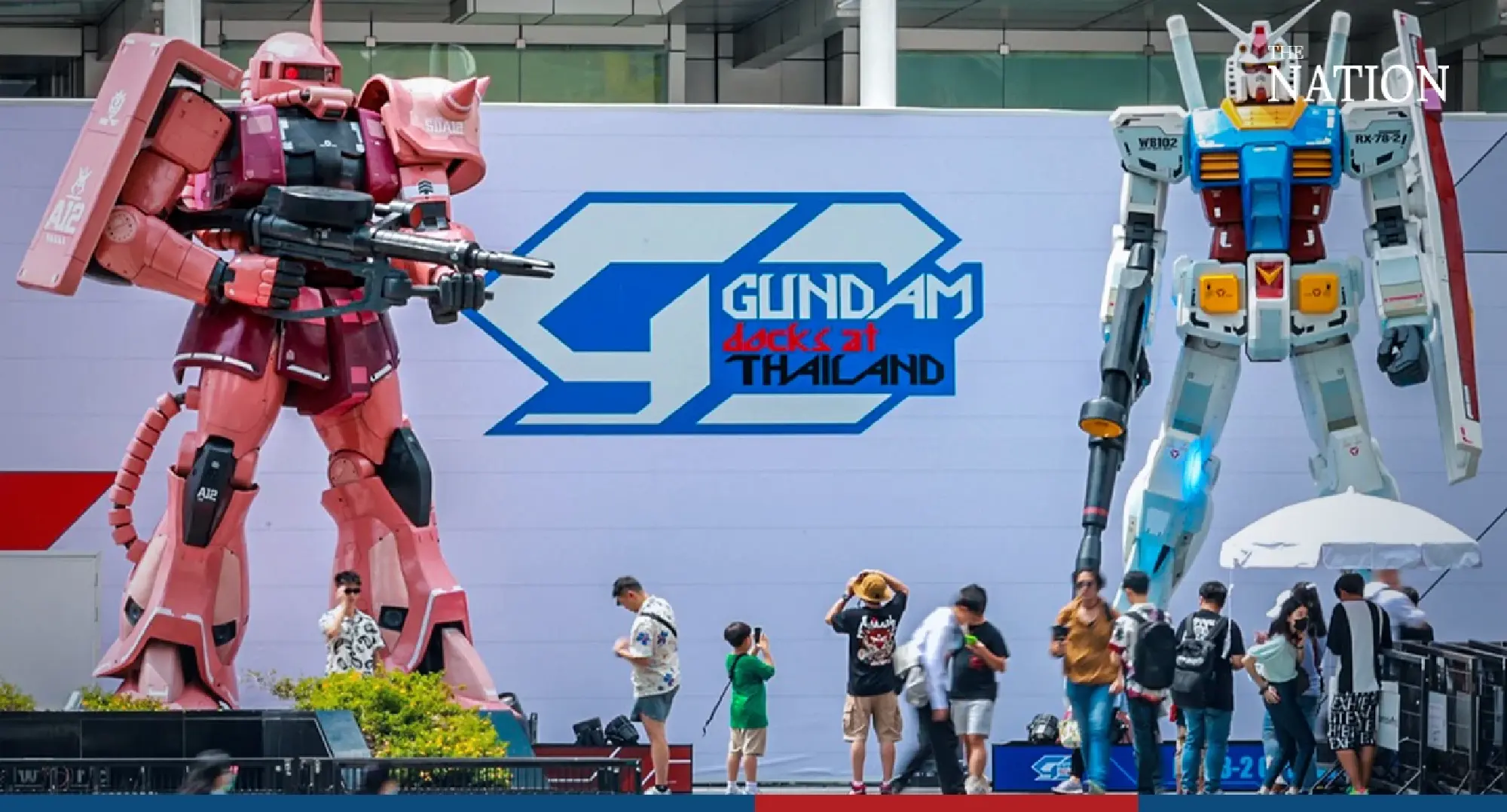 Thailand’s first ‘Gundam docks’ kicks off in Bangkok’s Central World