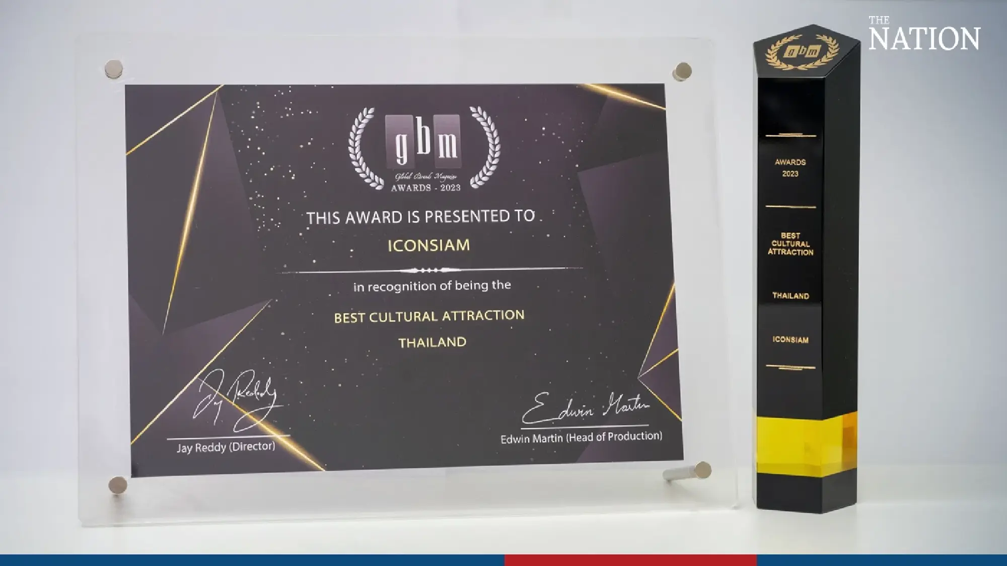 Siam Piwat – Siam Paragon – ICONSIAM win 3 world-class awards at Global Brand Awards 2023