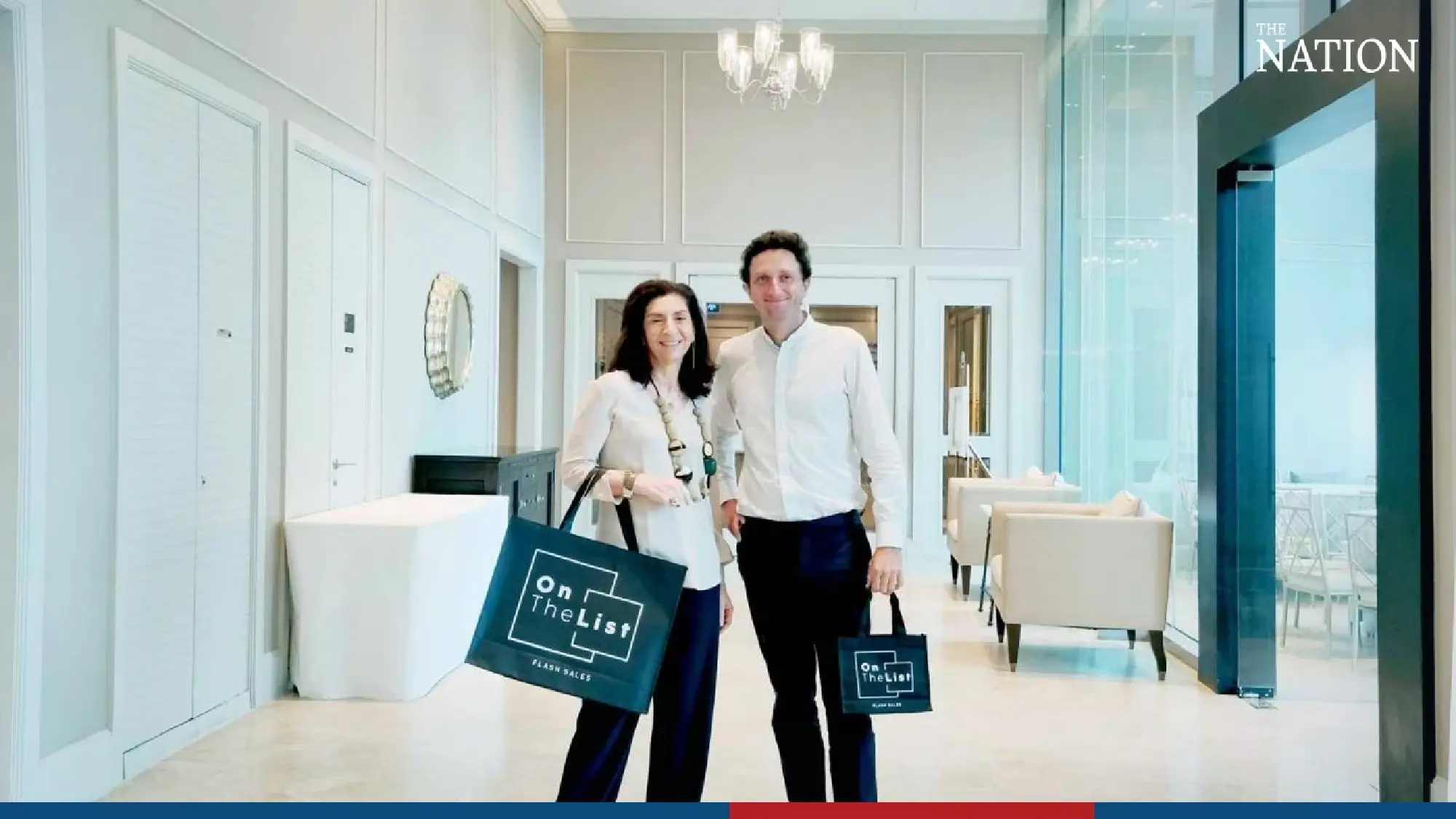 (from left) Maryse Kraatz and Diego Lacoste