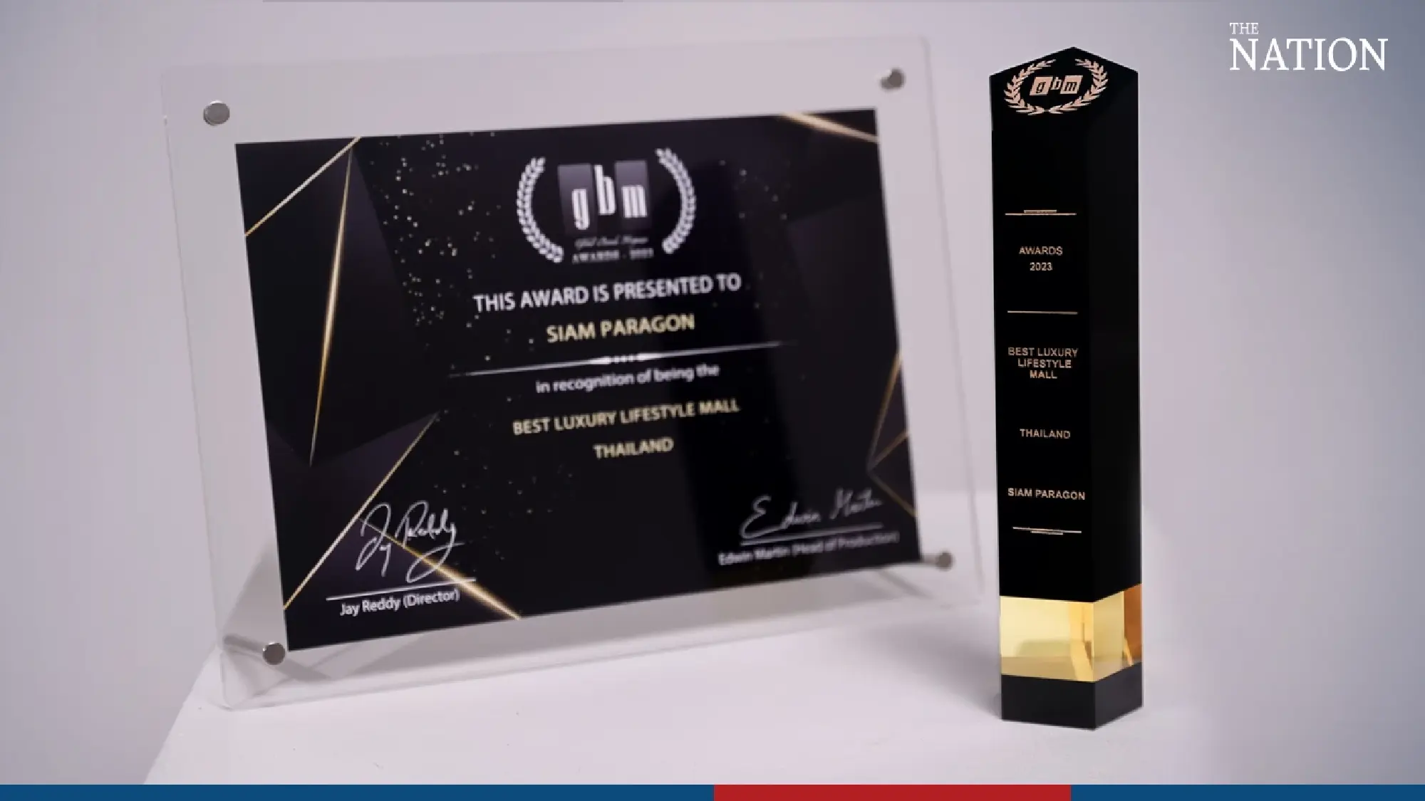 Siam Piwat – Siam Paragon – ICONSIAM win 3 world-class awards at Global Brand Awards 2023