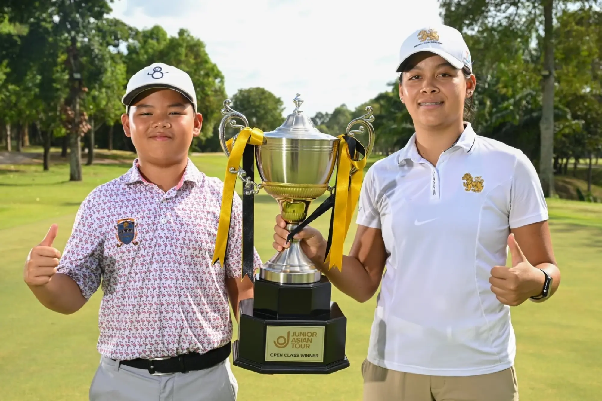 Vietnamese Golf Sensation Hoang Makes History as Youngest Open Class Winner on Junior Asian Tour
