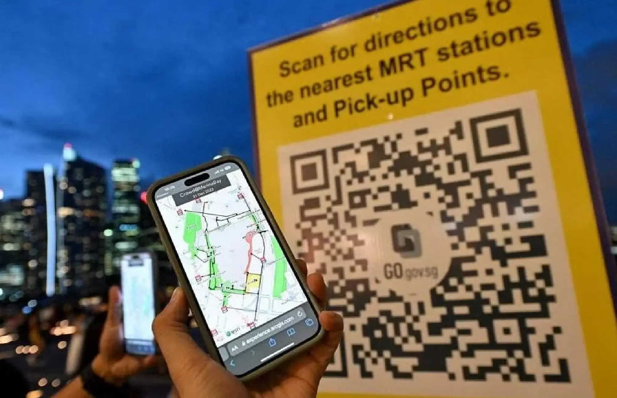 Singapore to Illuminate Marina Bay for New Year's Eve with Crowd Management Lights