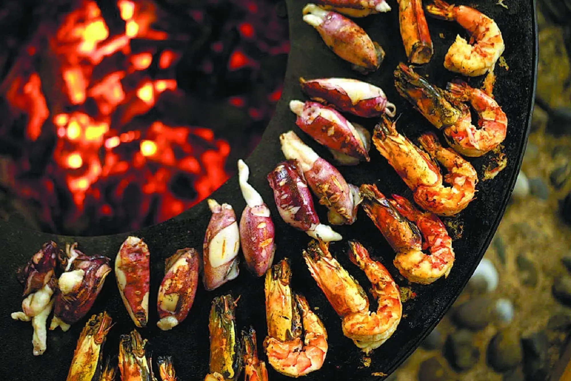 Specialty seafood cuisines of Krabi. [Photo provided to China Daily]