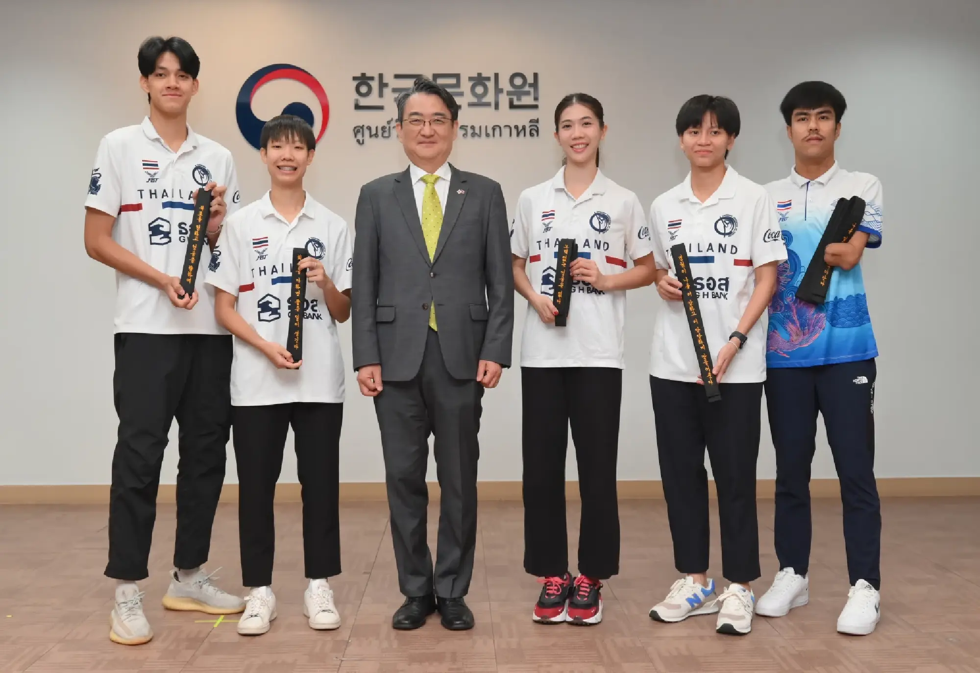 The Korean Cultural Center celebrated Thai athletes' victories