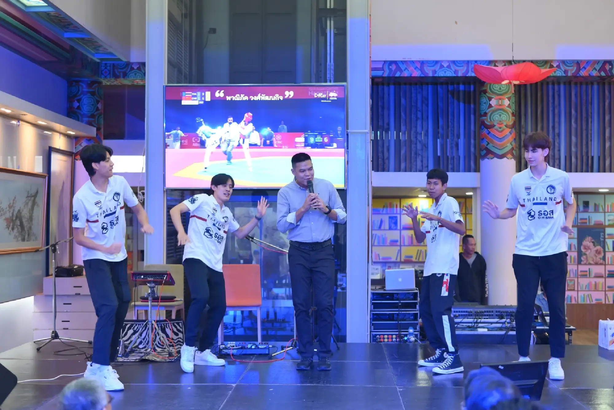 The Korean Cultural Center celebrated Thai athletes' victories