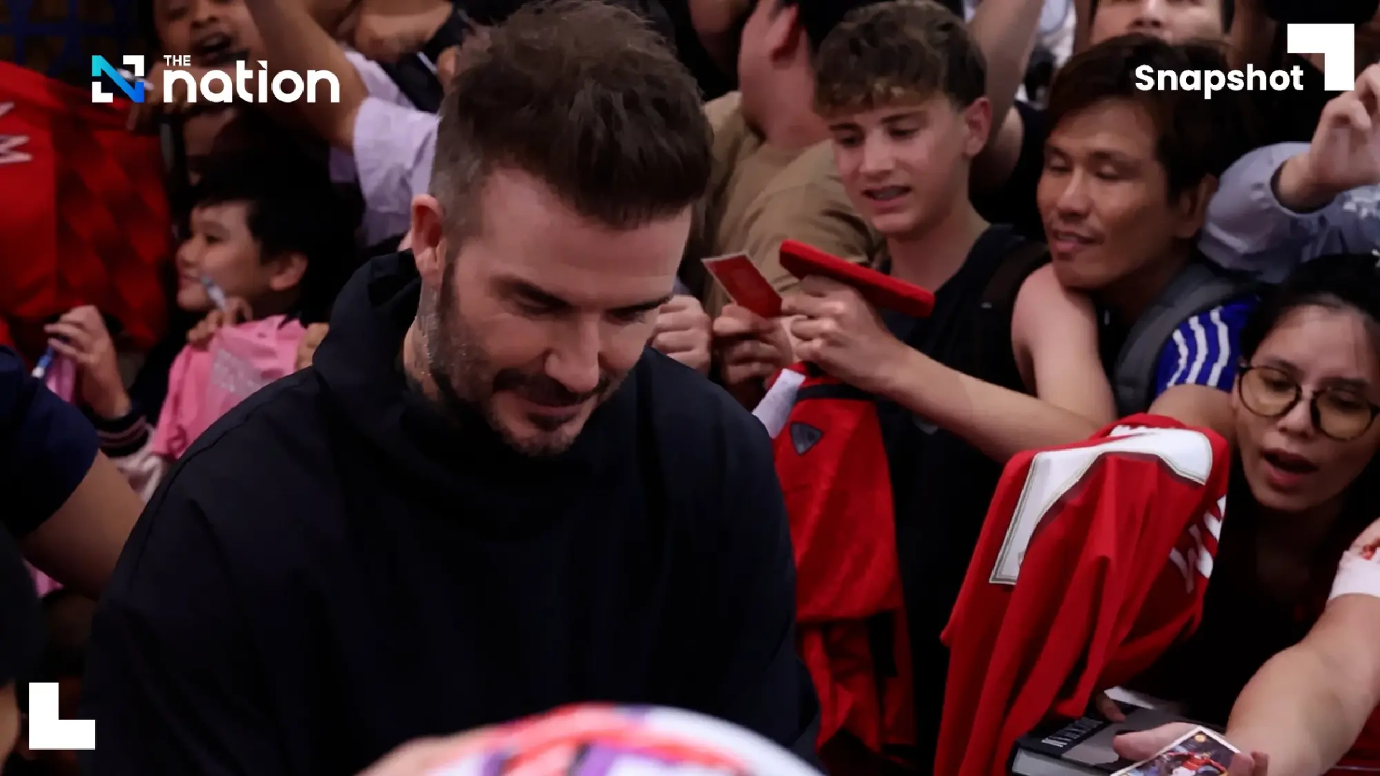 David Beckham arrives in Thailand | The Nation