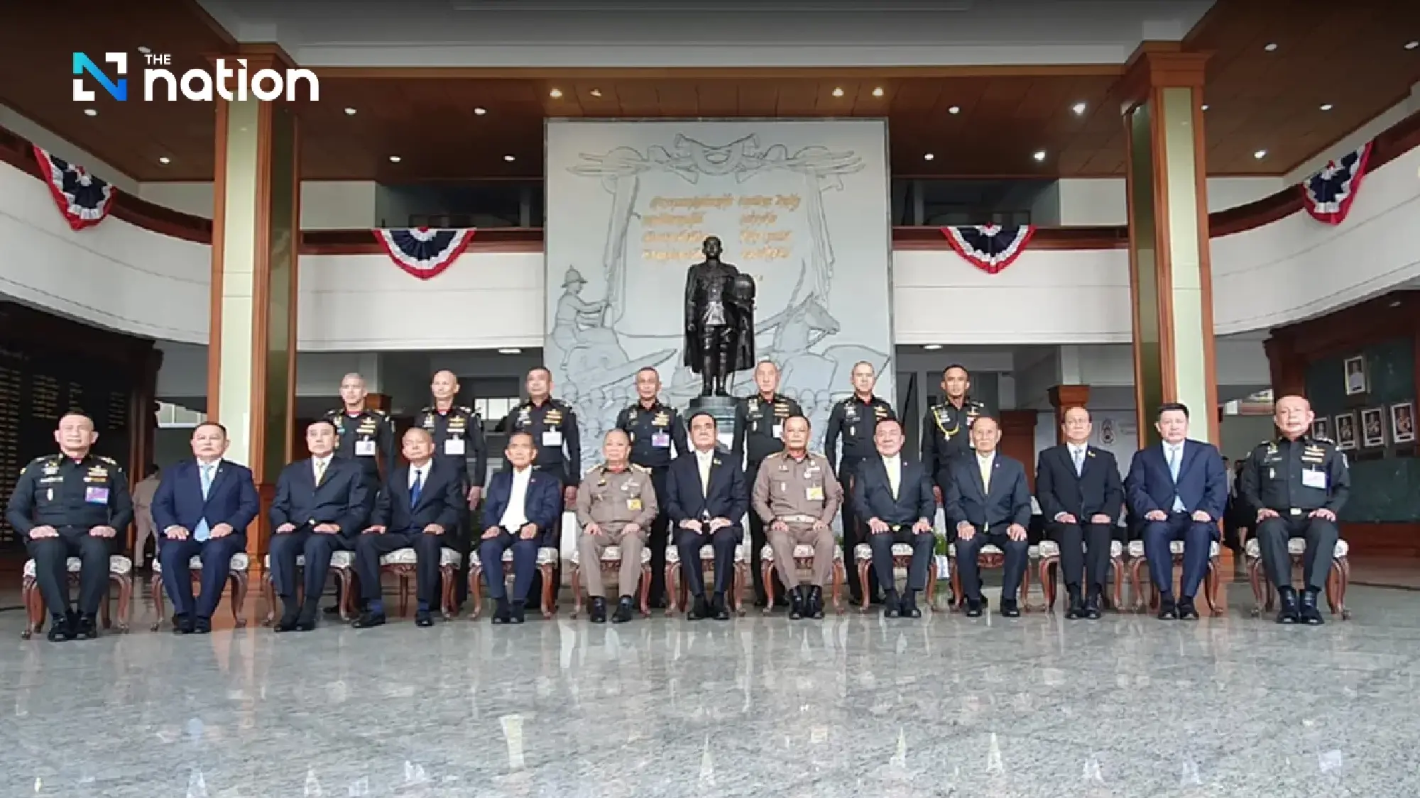 Coup-makers’ Army unit marks 114th anniversary with ex-chiefs, Prayut