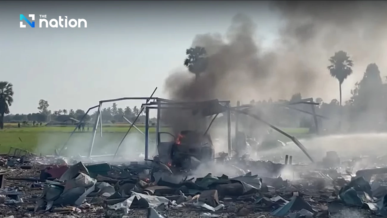 Nine killed in Thailand fireworks warehouse explosion, nearby houses ...