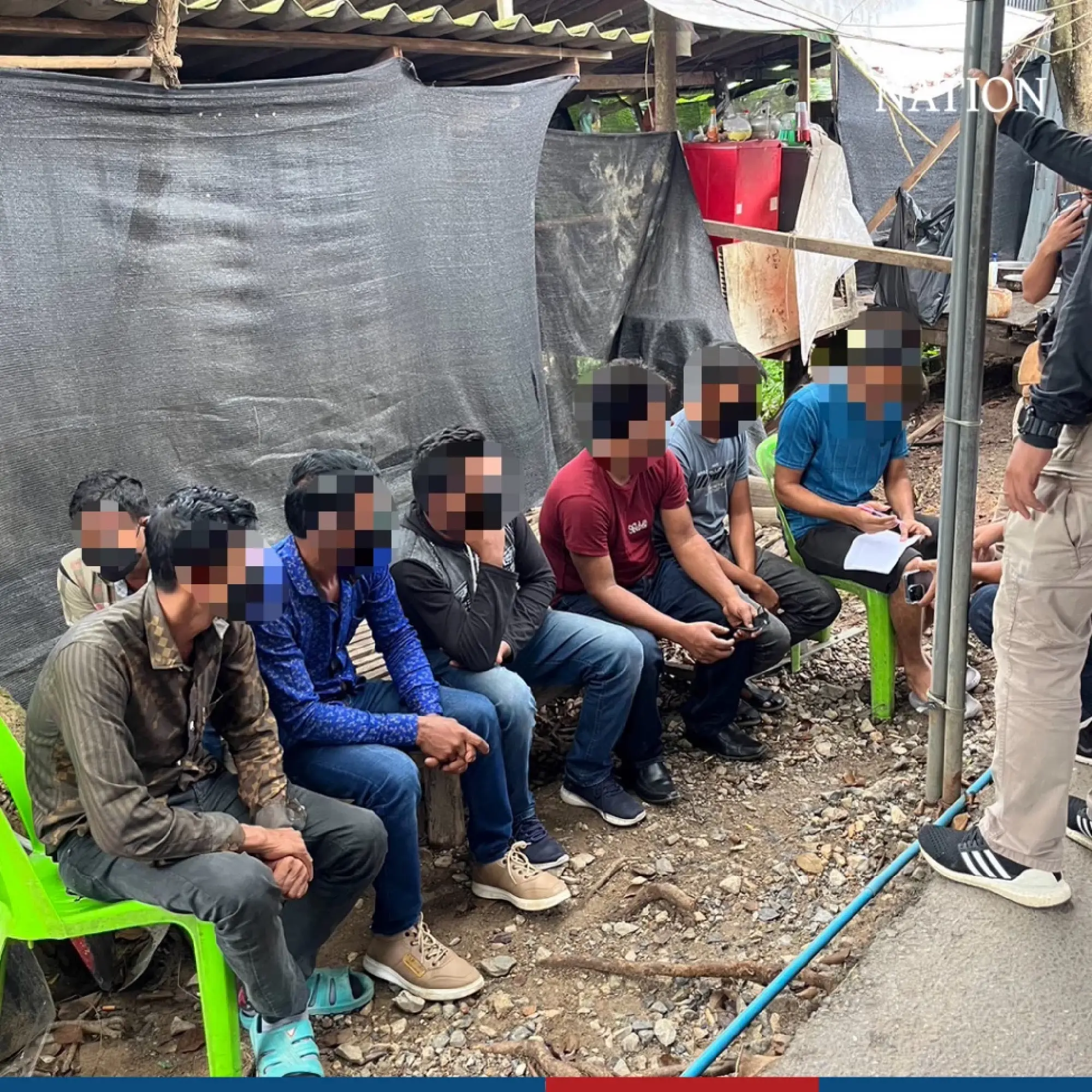 Thai man arrested for allegedly transporting illegal migrant workers