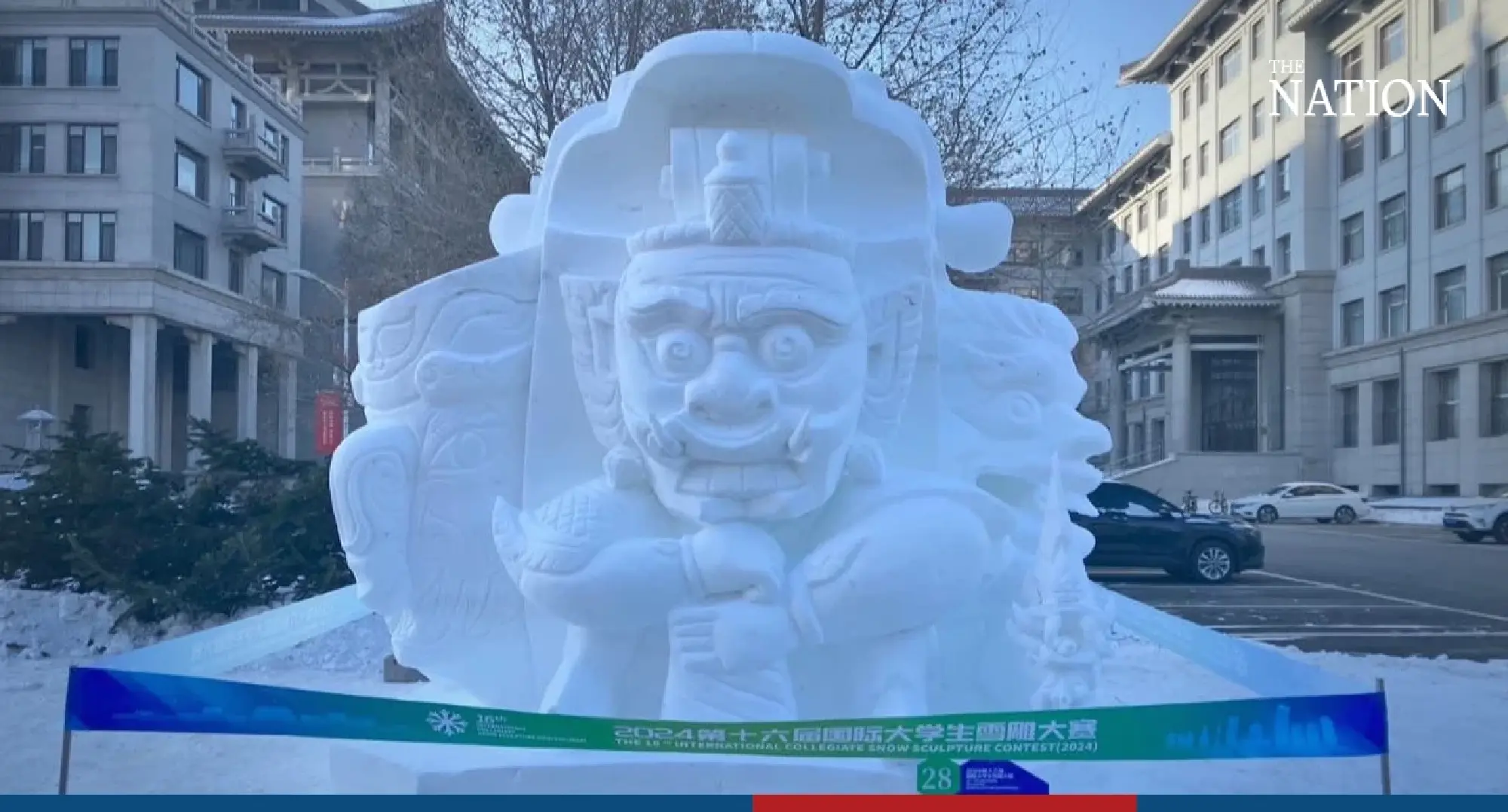 Thai tuk-tuk picks up first prize at Harbin Snow Sculpture Contest