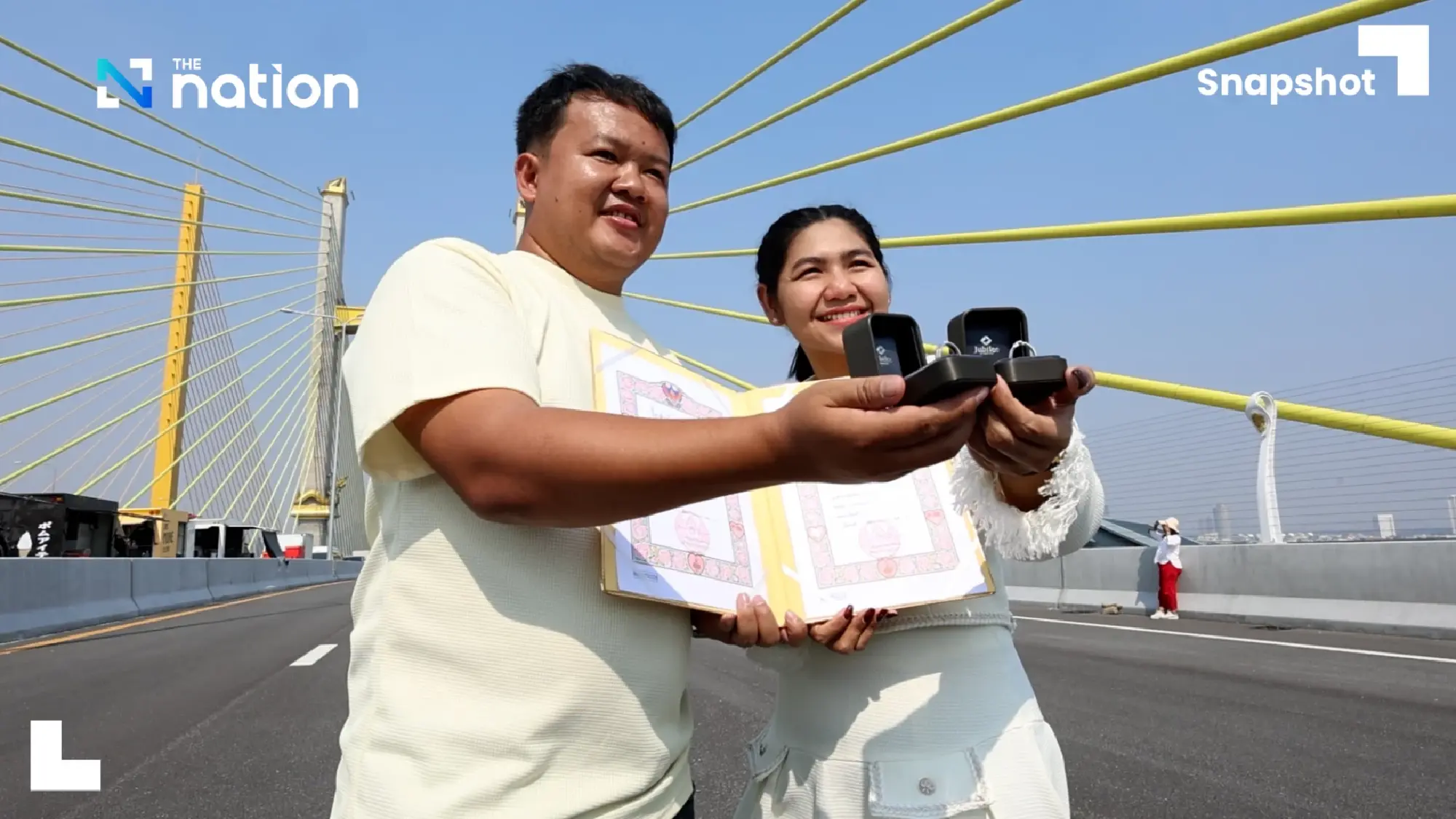 Luck Lock Love on Rama IX Bridge | The Nation