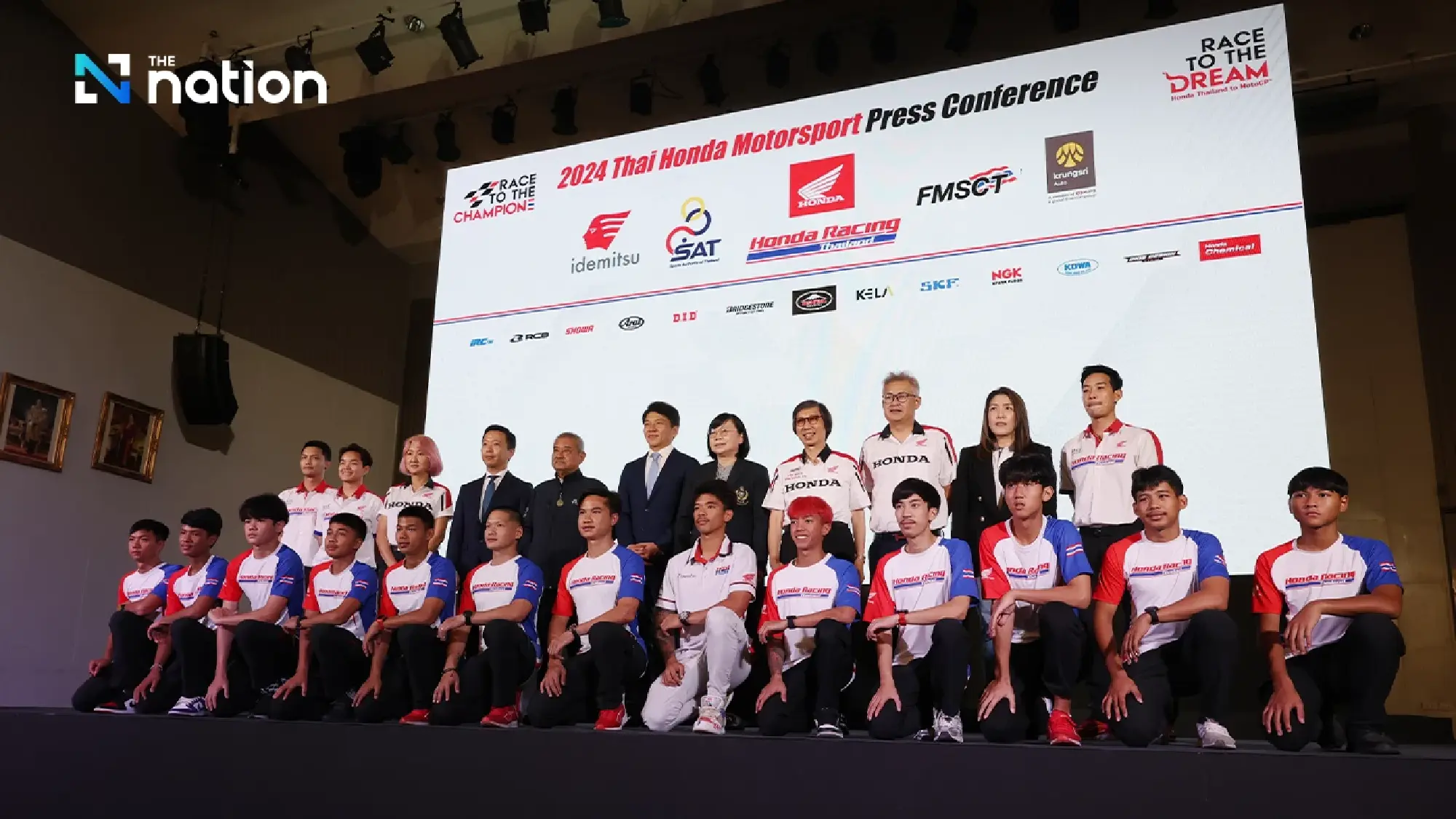 Focus on global success as Thai Honda unveils 2024 motorsport teams
