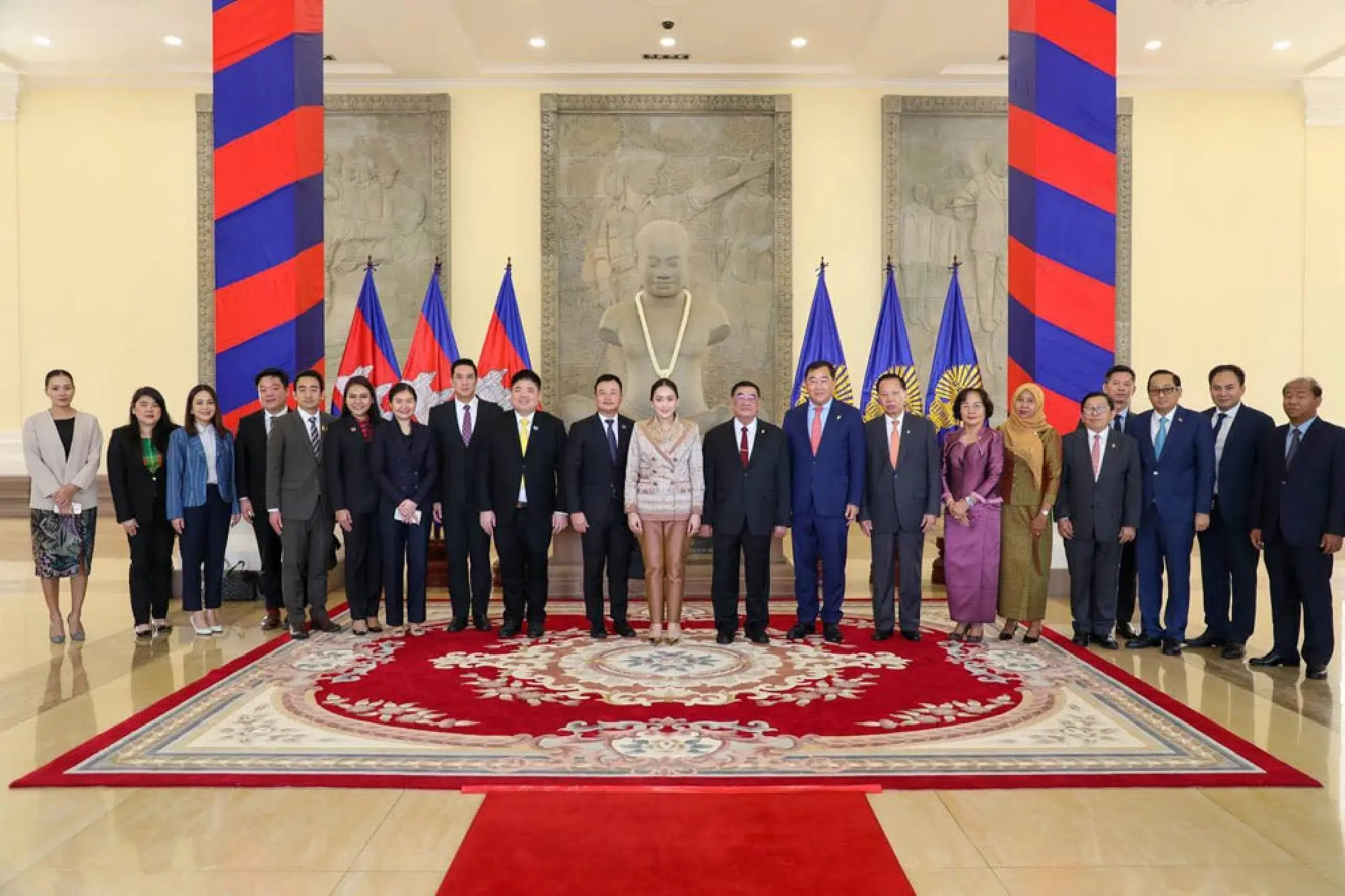 Paetongtarn met with Cambodia’s acting National Assembly president