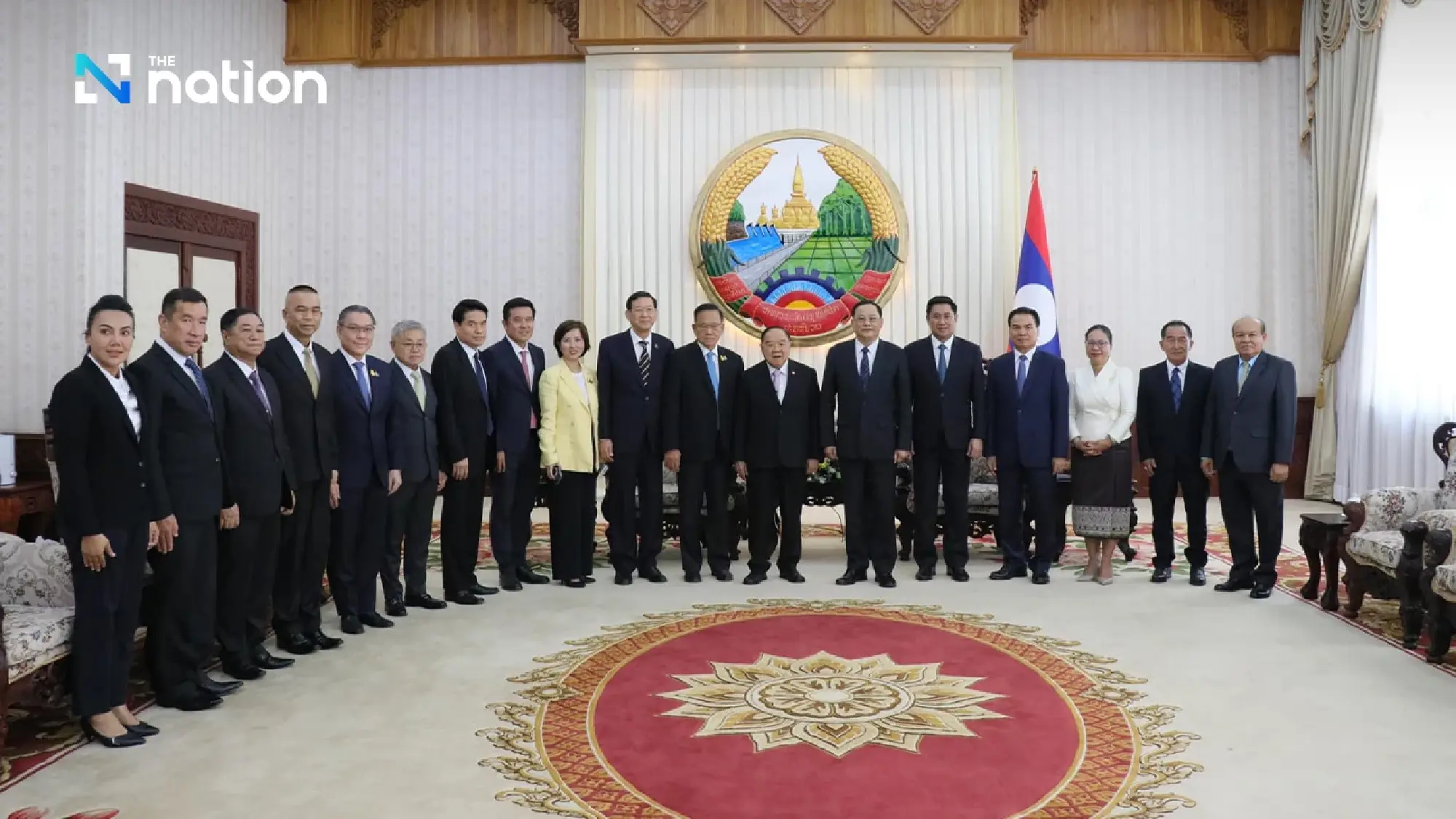 Coalition partner meets Lao Prime Minister to discuss trade and cooperation